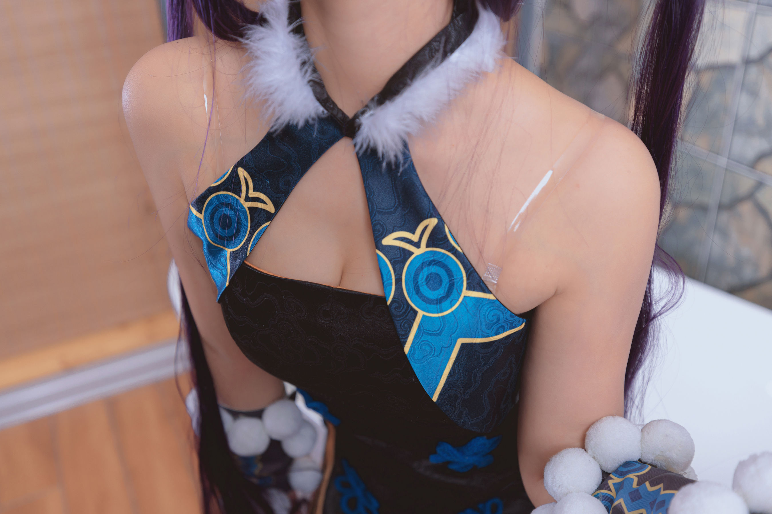 [Cosplay写真] 萝莉神楽坂真冬之極楽の氷 [150P] - 秀人网免费无水印在线套图写真