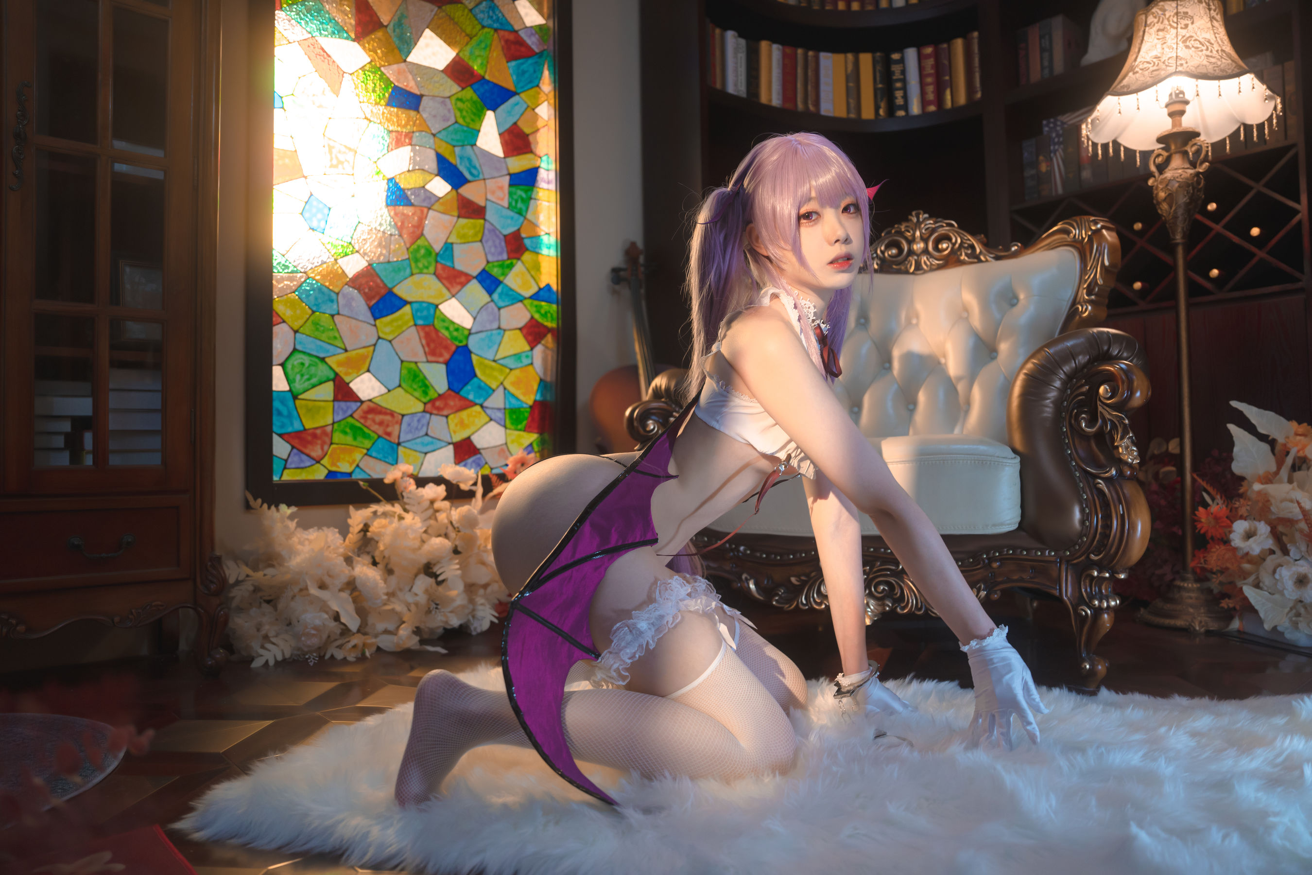 安食Ajiki – 笨拙的小恶魔 [44P] - 秀人网免费无水印在线套图写真