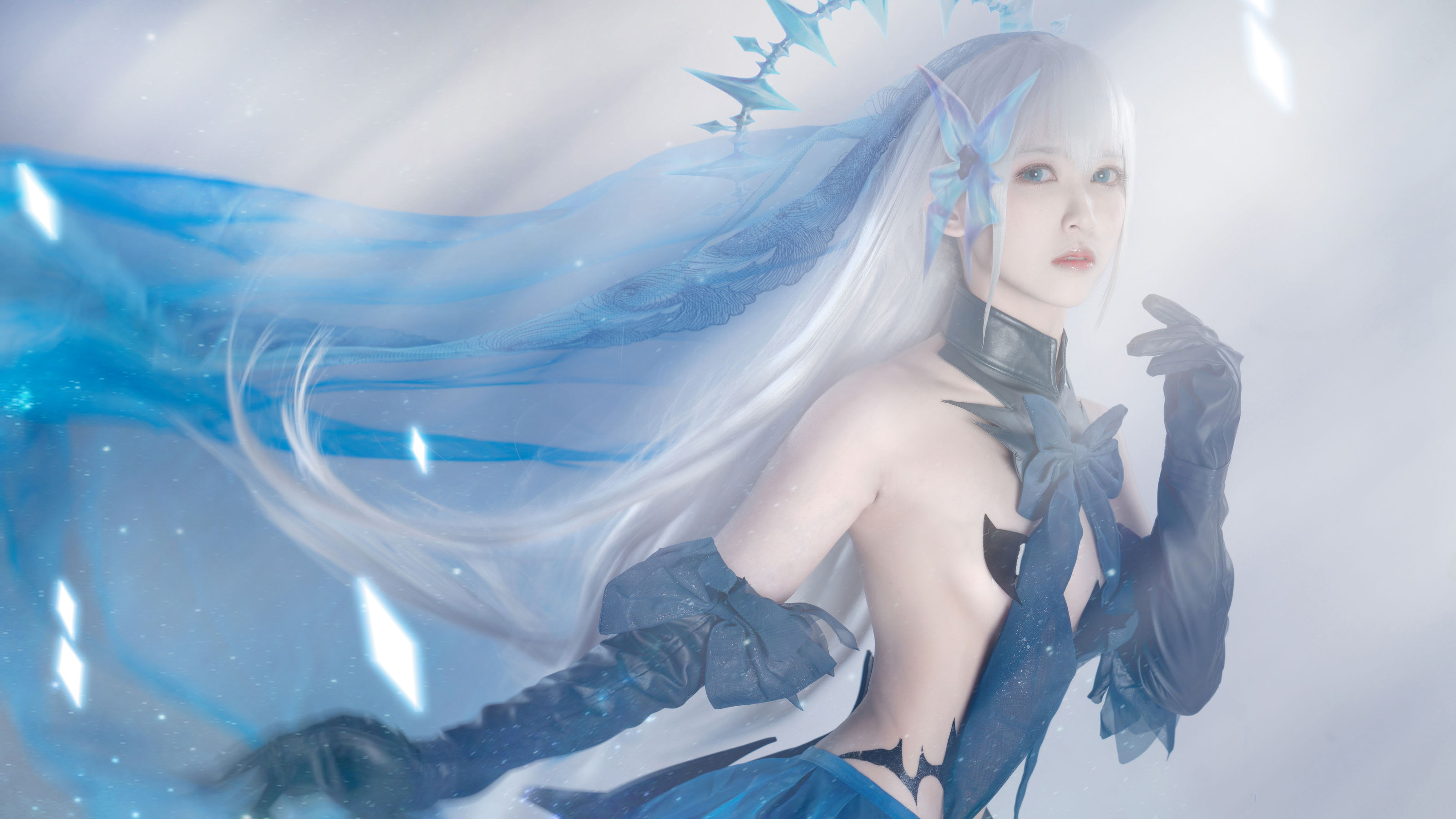 超人气Coser鳗鱼霏儿 狂三系列 折纸 [15P] - 秀人网免费无水印在线套图写真