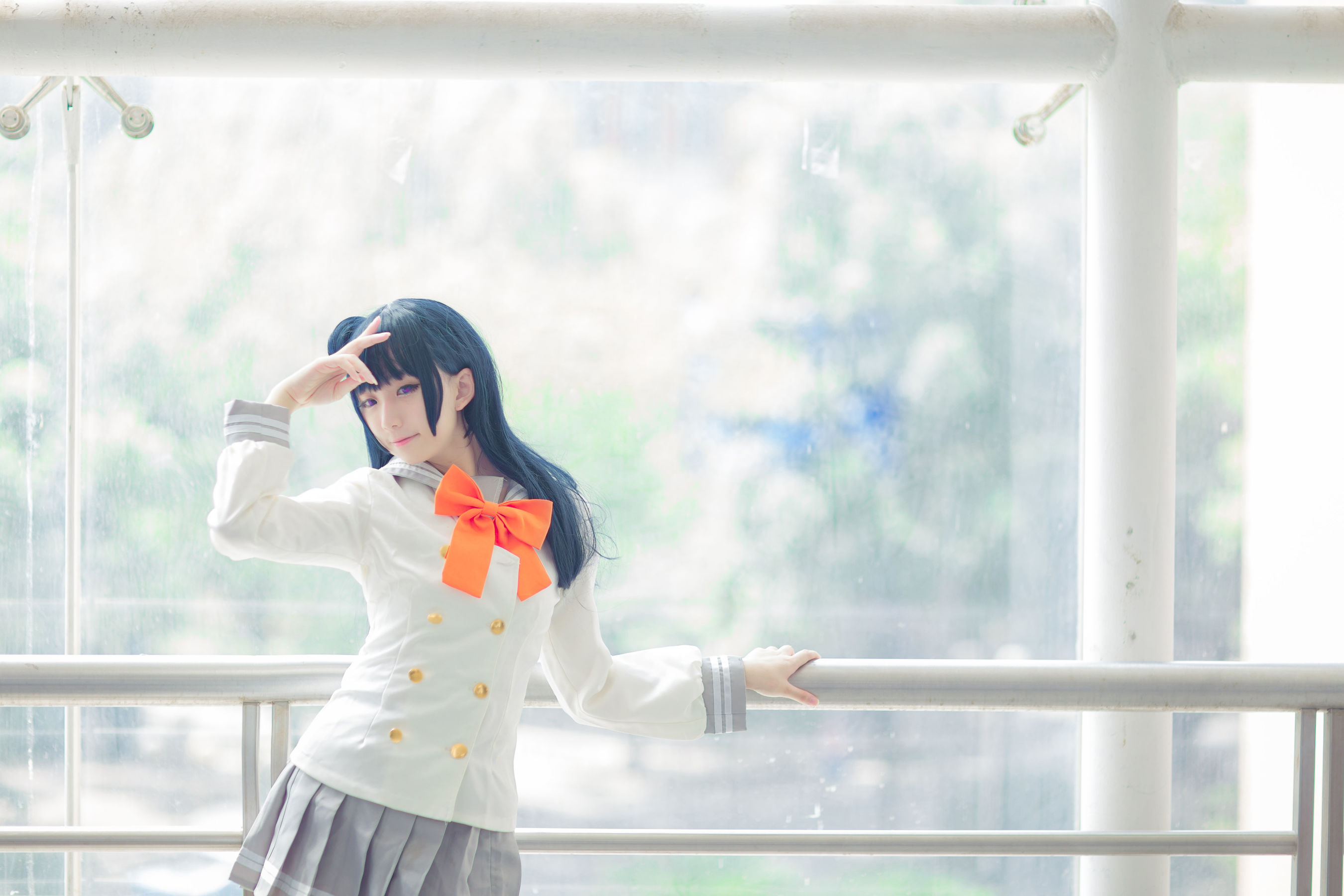 动漫博主浅野菌子 LoveLive!Sunshine!! 津岛善子 [24P] - 秀人网免费无水印在线套图写真