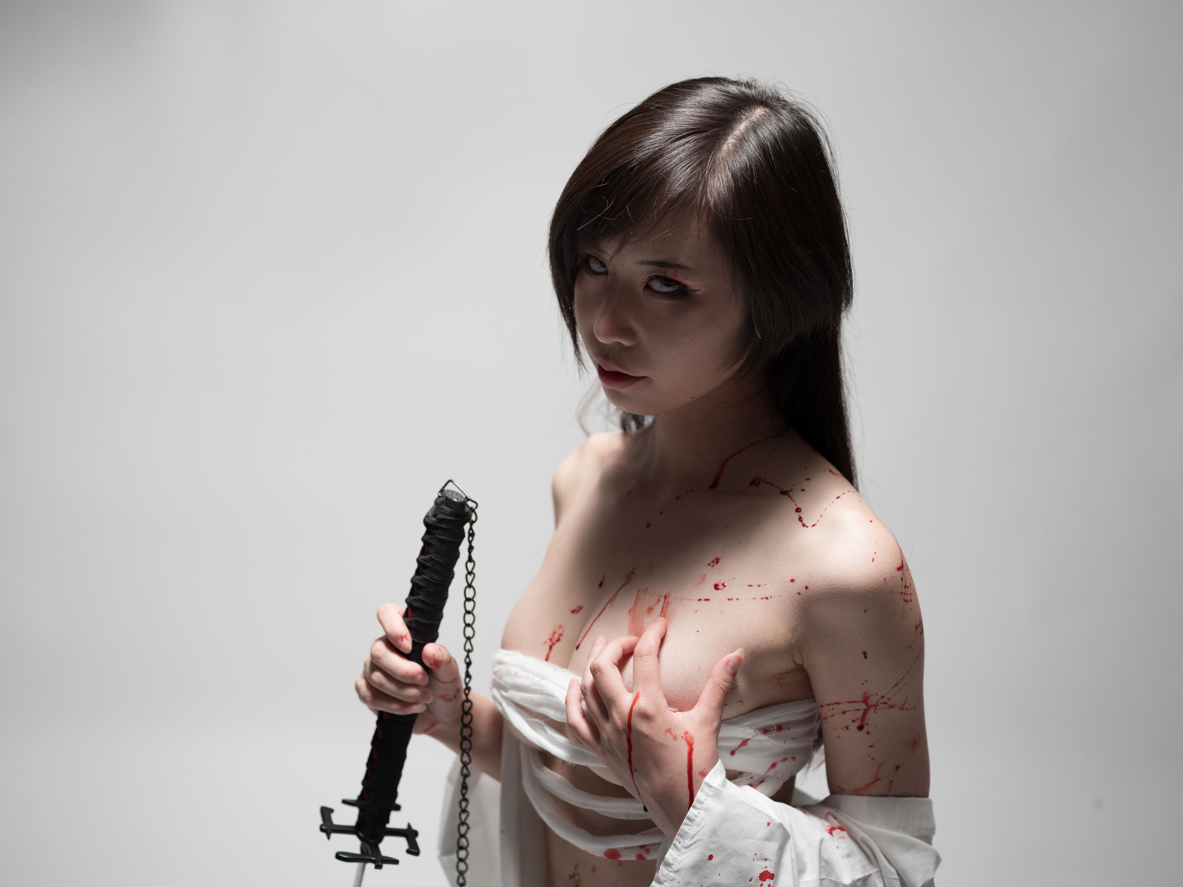 动漫博主爱老师_PhD – 束缚 [31P] - 秀人网免费无水印在线套图写真