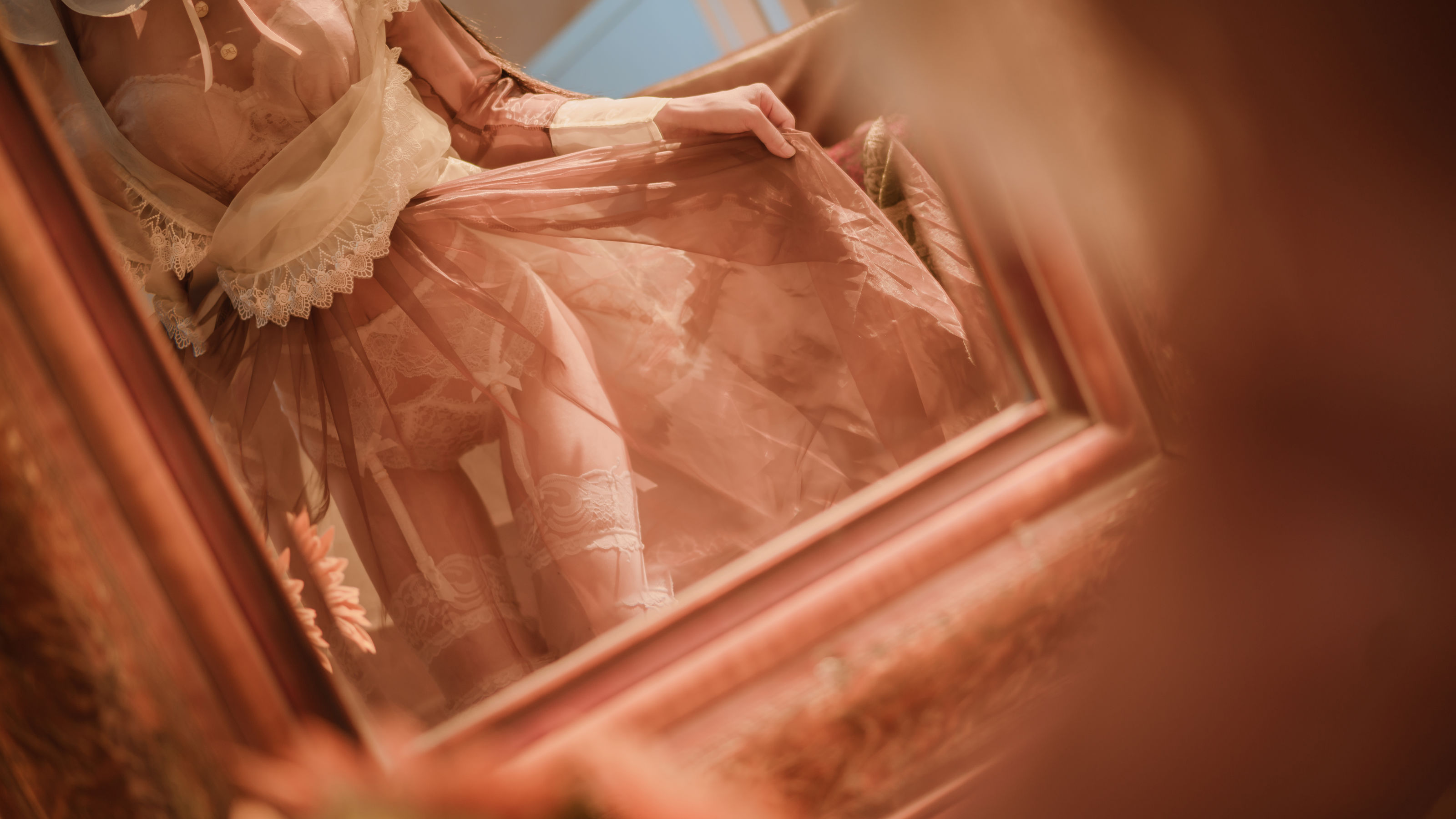 COS少女星野咪兔 透明女仆 [59P] - 秀人网免费无水印在线套图写真