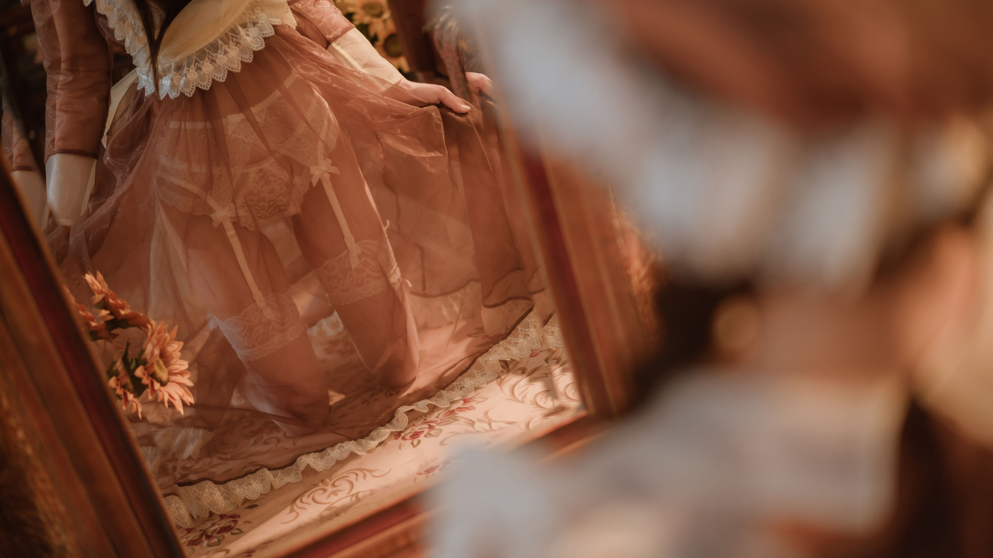 COS少女星野咪兔 透明女仆 [59P] - 秀人网免费无水印在线套图写真