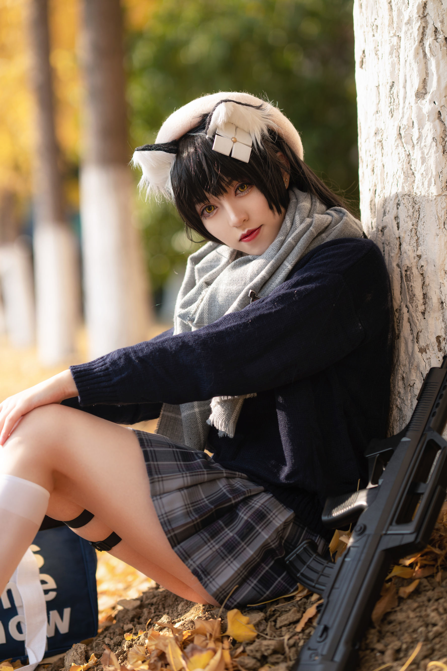 Coser__KETTOE – 95式纯白毕业季 [23P] - 秀人网免费无水印在线套图写真