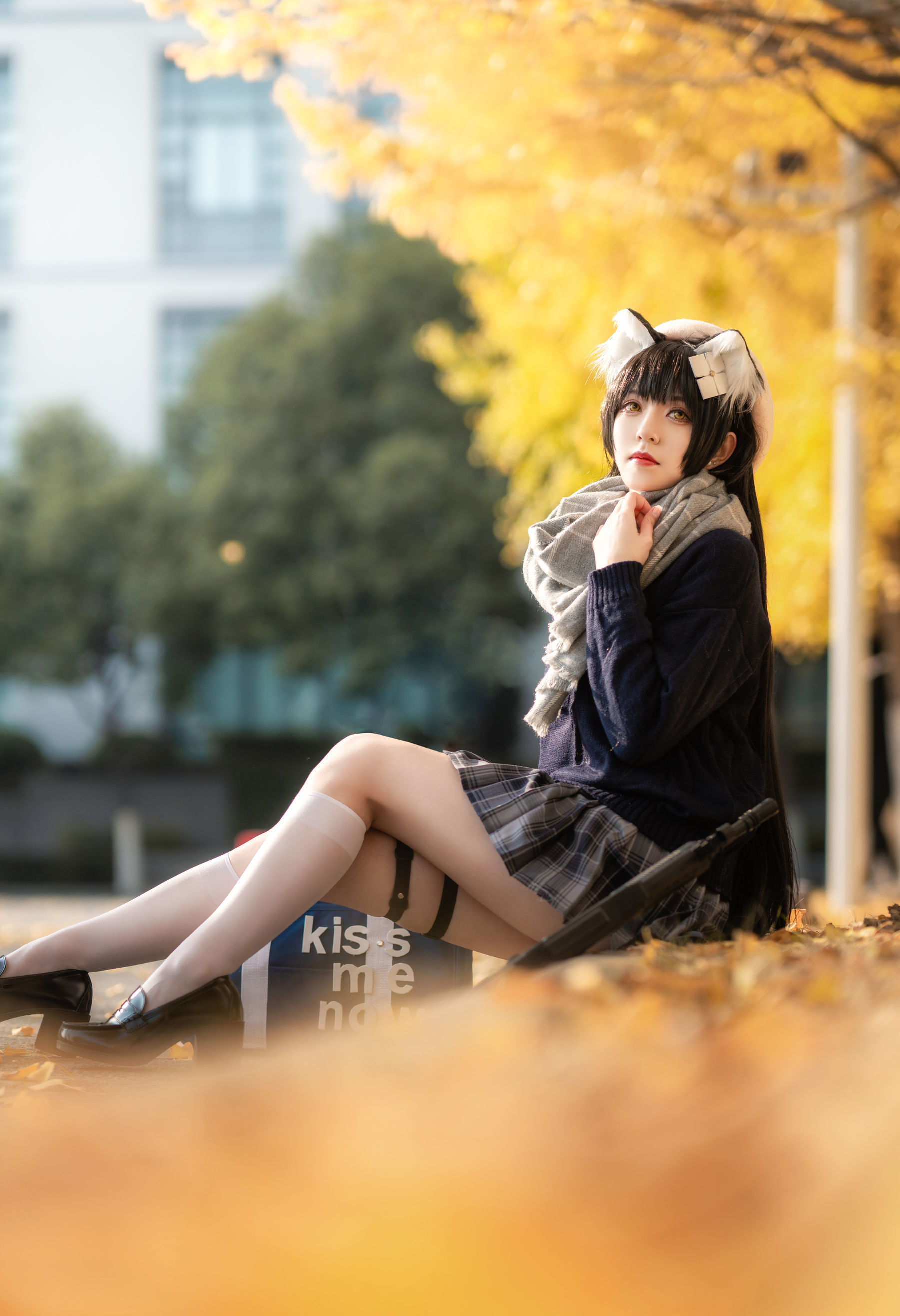 Coser__KETTOE – 95式纯白毕业季 [23P] - 秀人网免费无水印在线套图写真