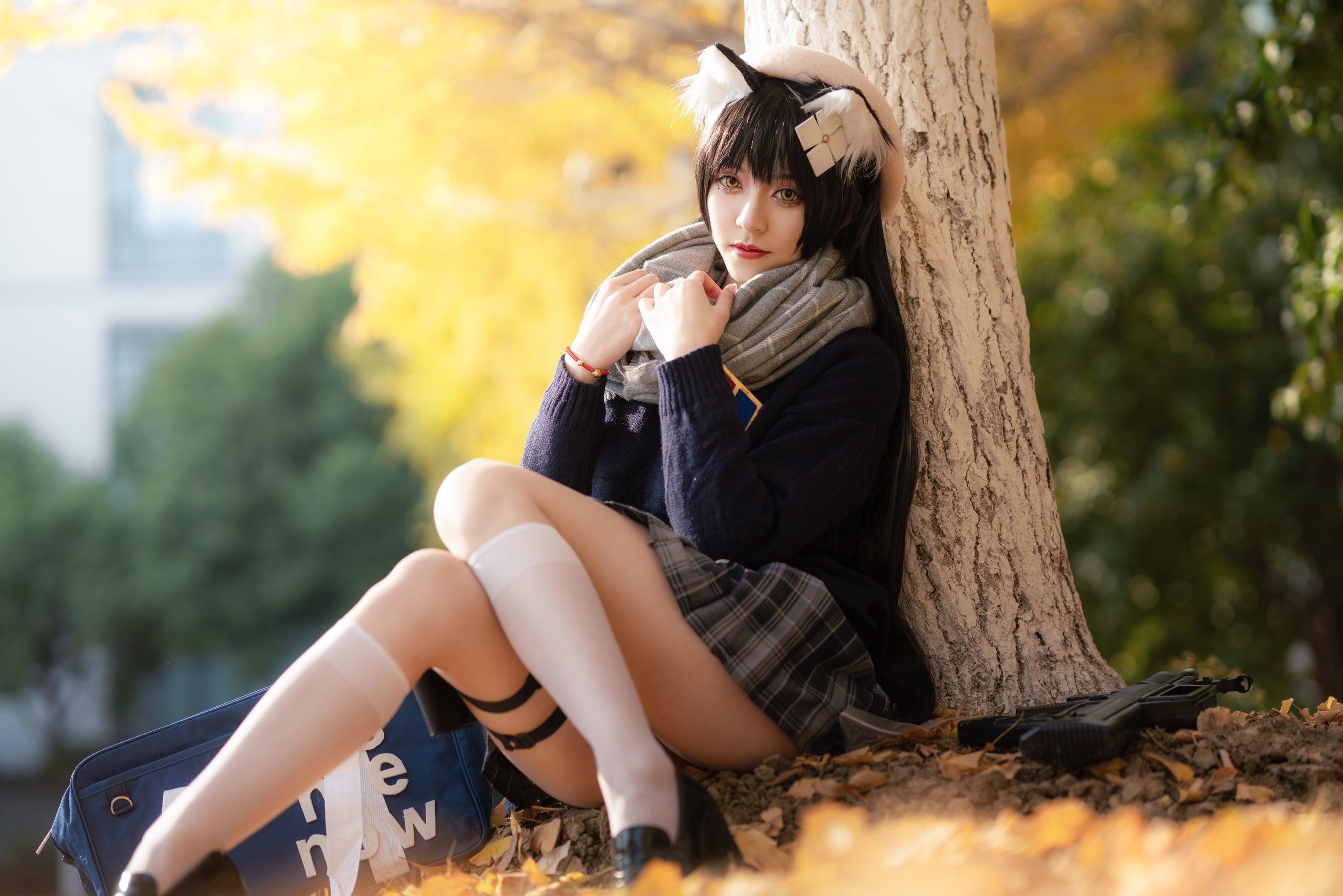 Coser__KETTOE – 95式纯白毕业季 [23P] - 秀人网免费无水印在线套图写真