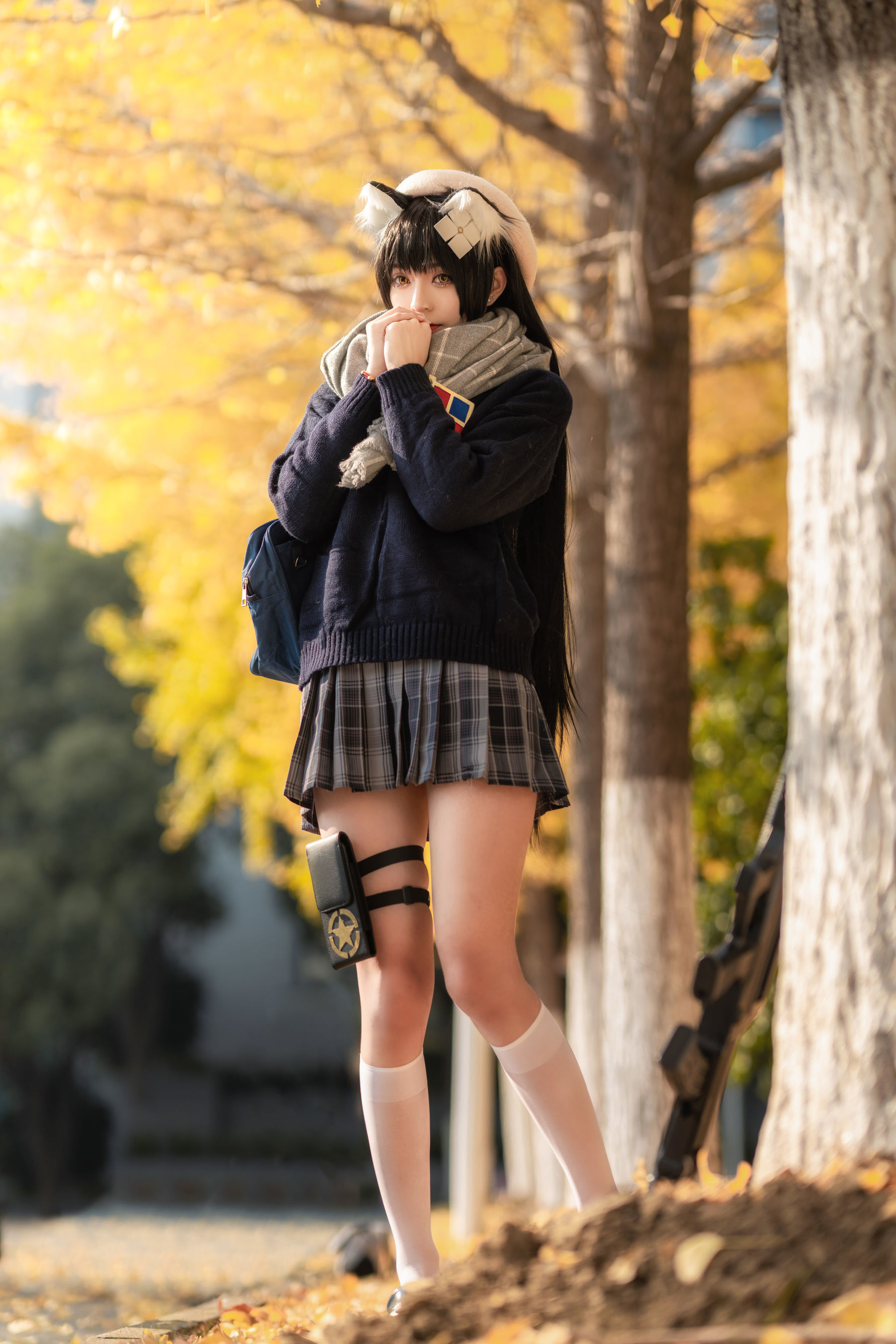 Coser__KETTOE – 95式纯白毕业季 [23P] - 秀人网免费无水印在线套图写真