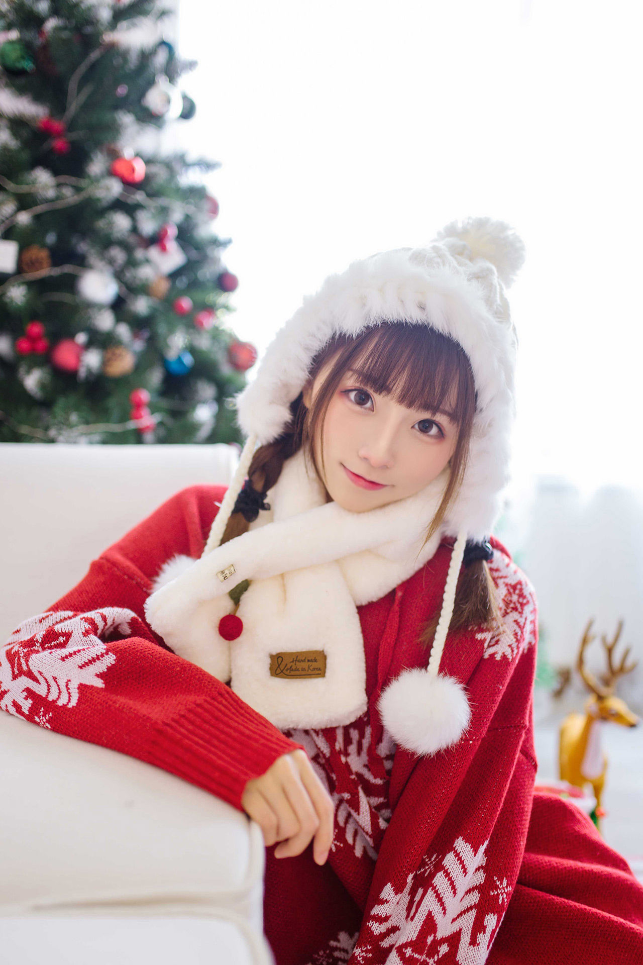 动漫博主Kitaro_绮太郎 圣诞节1 [13P] - 秀人网免费无水印在线套图写真
