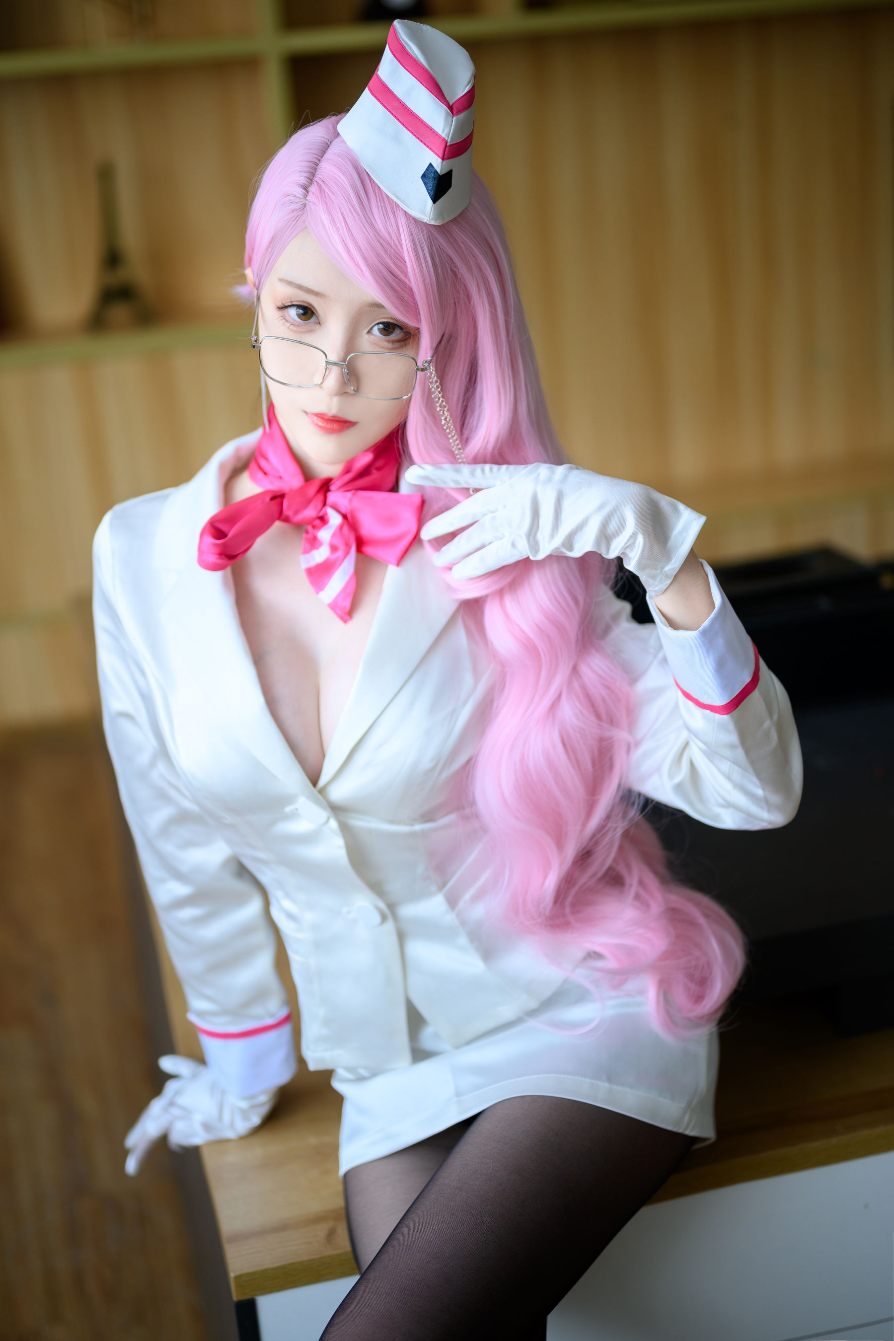 长腿Coser青青子Js – 高扬2号本 [48P] - 秀人网免费无水印在线套图写真