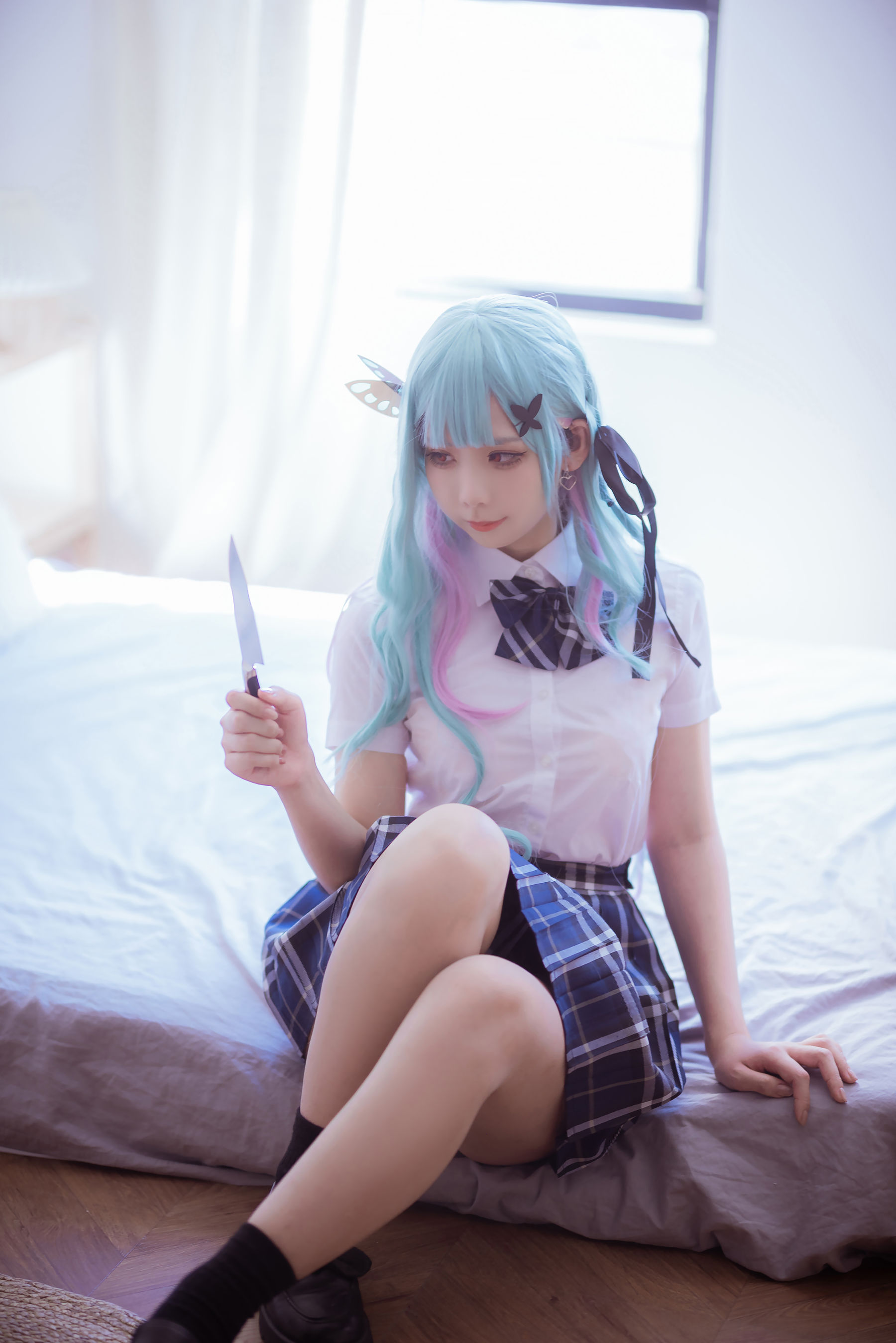 紫姝 – 潤羽るしあ [24P] - 秀人网免费无水印在线套图写真