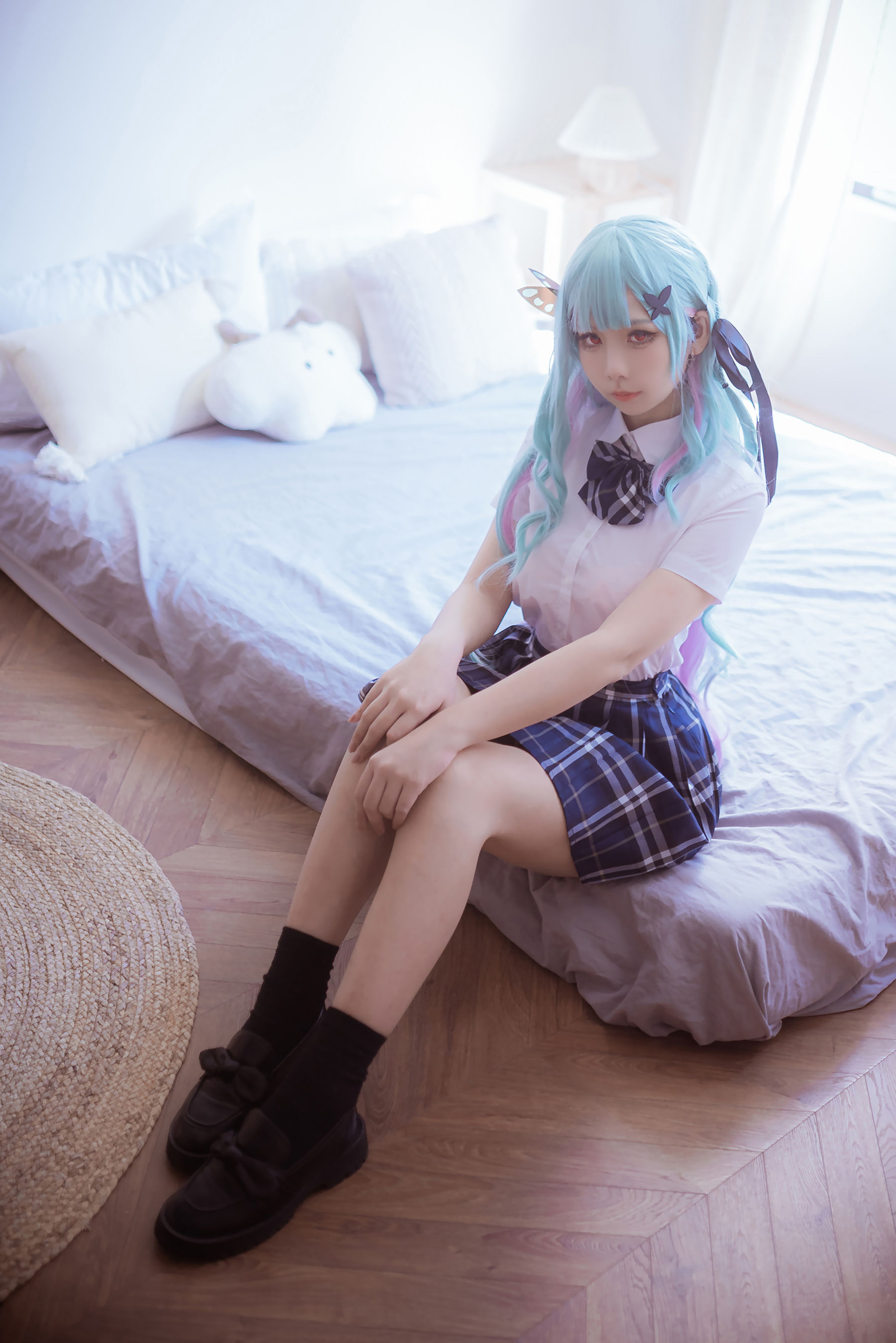 紫姝 – 潤羽るしあ [24P] - 秀人网免费无水印在线套图写真