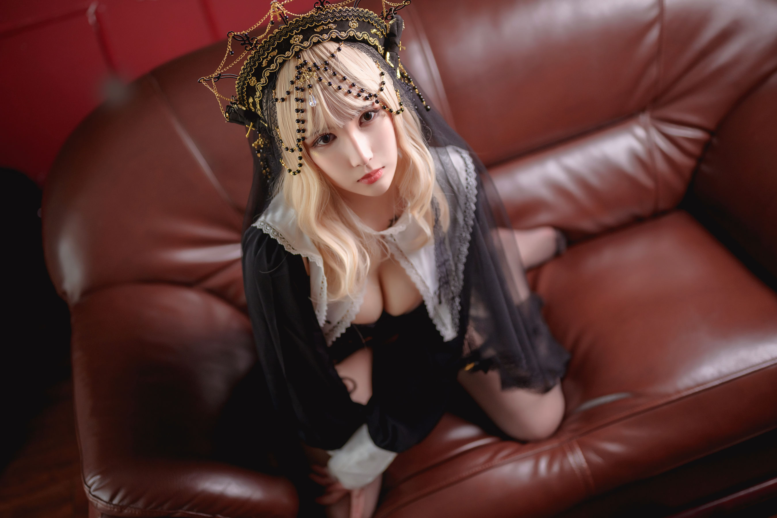 vams子 – 修女 [37P] - 秀人网免费无水印在线套图写真