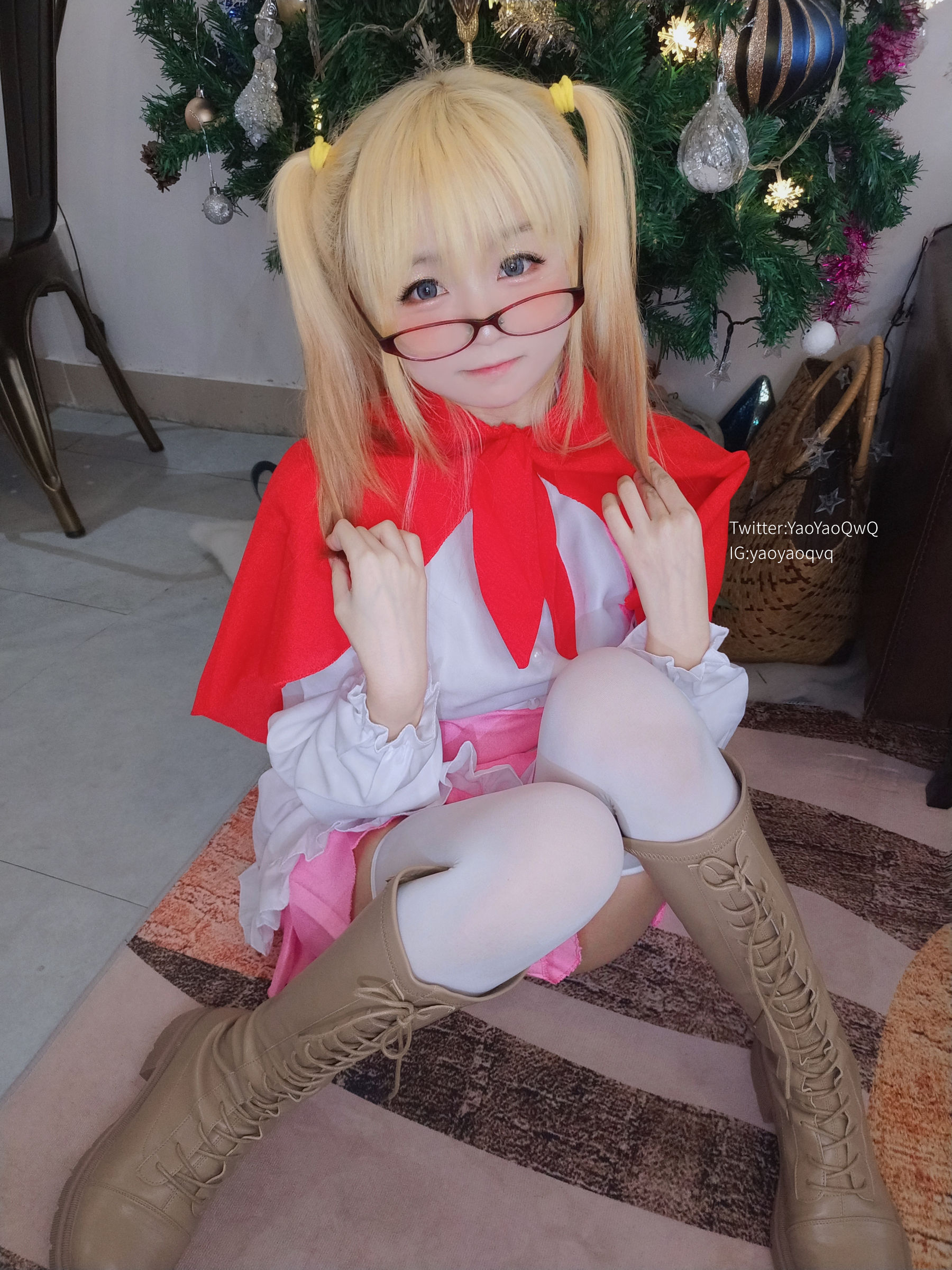 萌妹子Coser摇摇乐yoyo fantia 12月会员合集 女仆系列 [66P] - 秀人网免费无水印在线套图写真