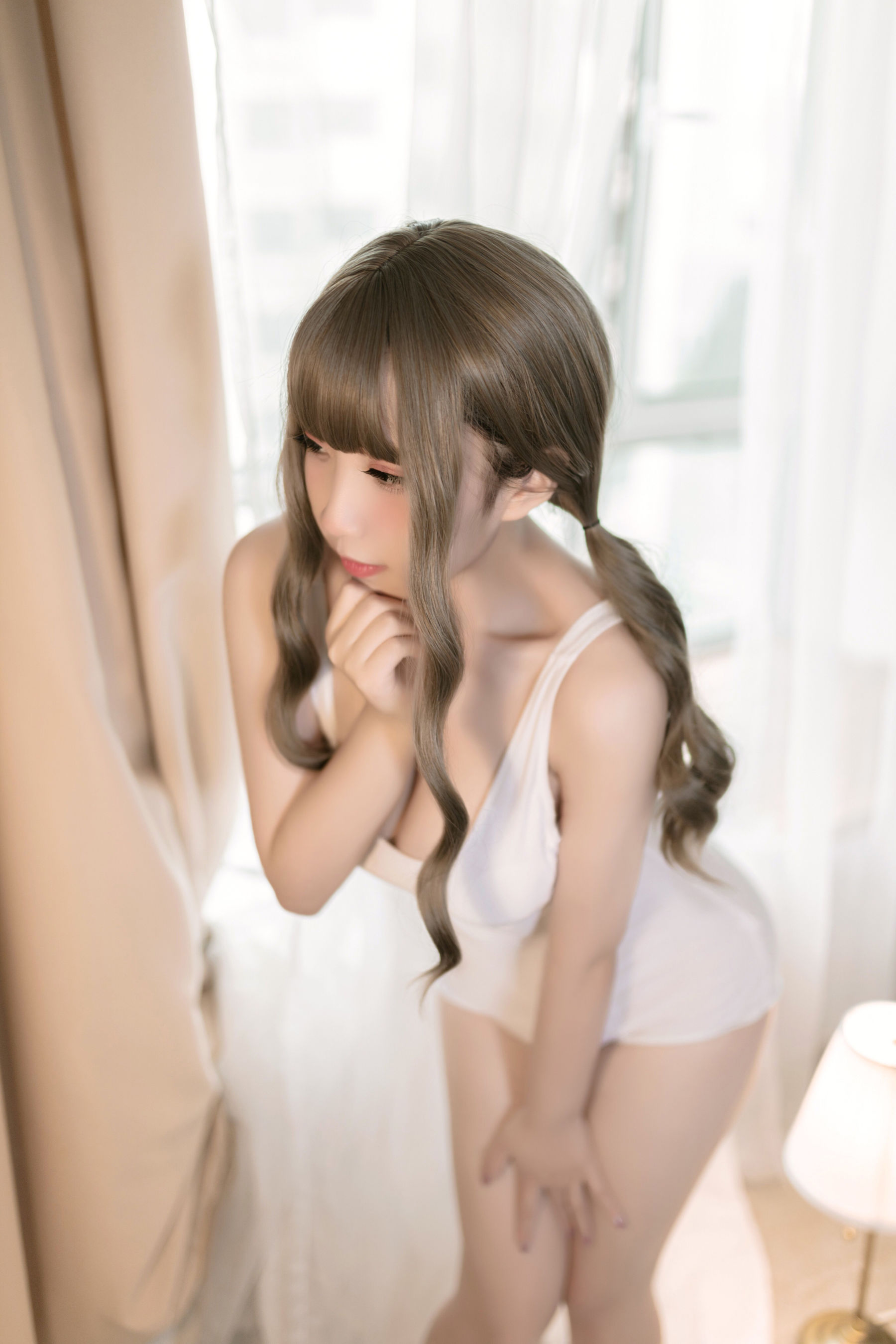 动漫博主貓田聖奈奈 – 白色死库水 [9P] - 秀人网免费无水印在线套图写真