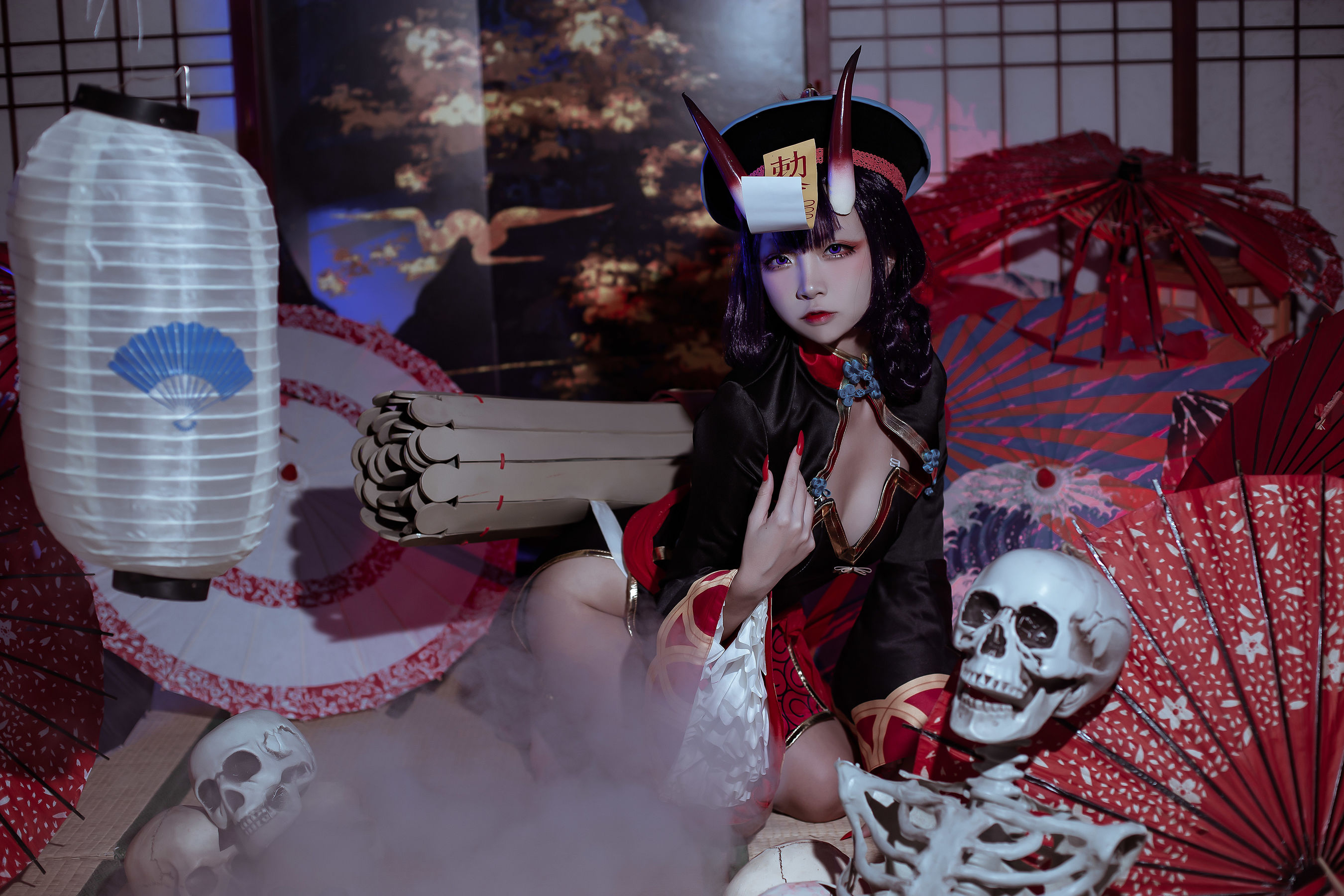 人气Coser二佐Nisa – fate酒吞僵尸童子 [21P] - 秀人网免费无水印在线套图写真