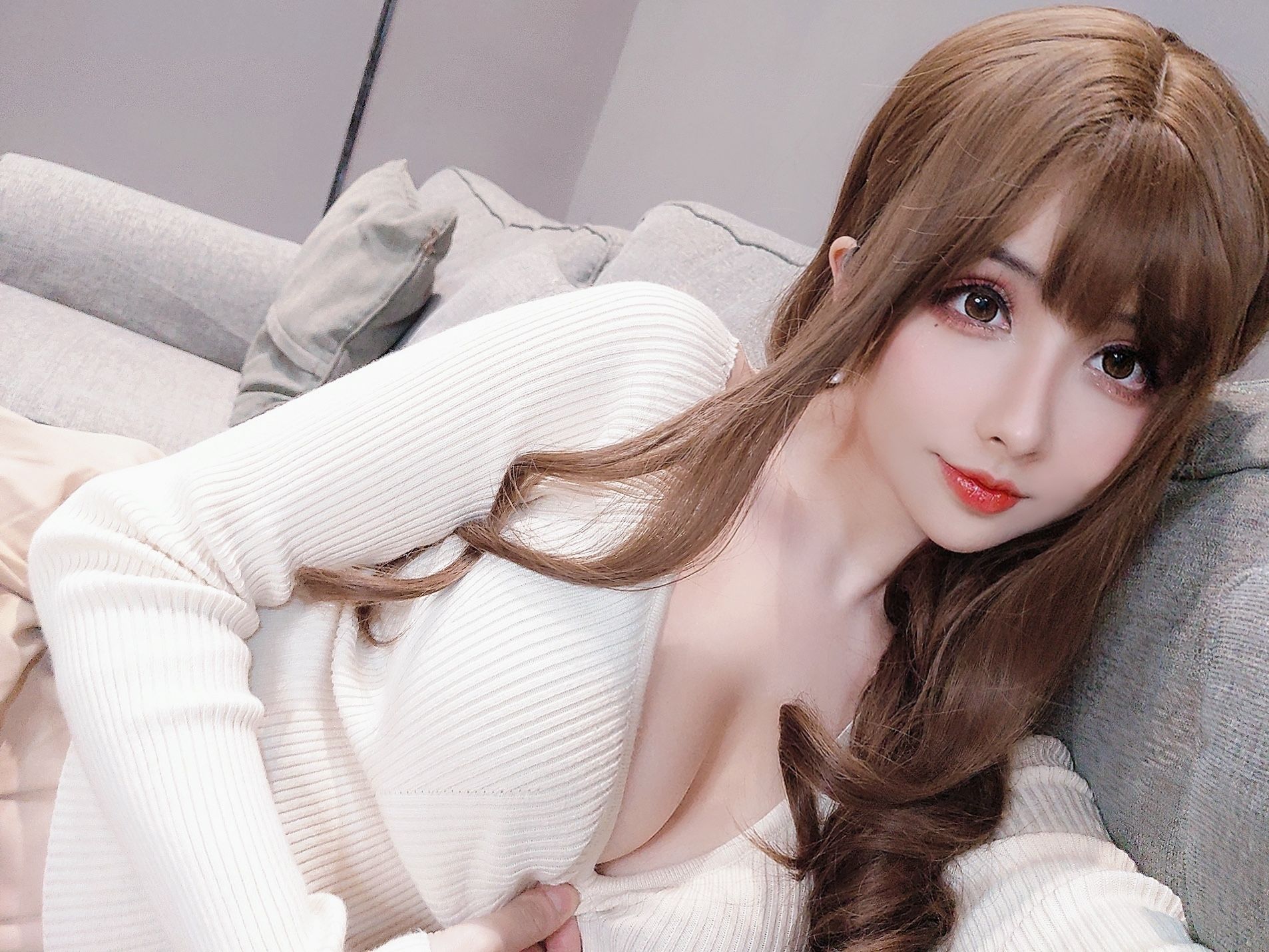 COS福利rioko凉凉子 – 寝取られ [45P] - 秀人网免费无水印在线套图写真