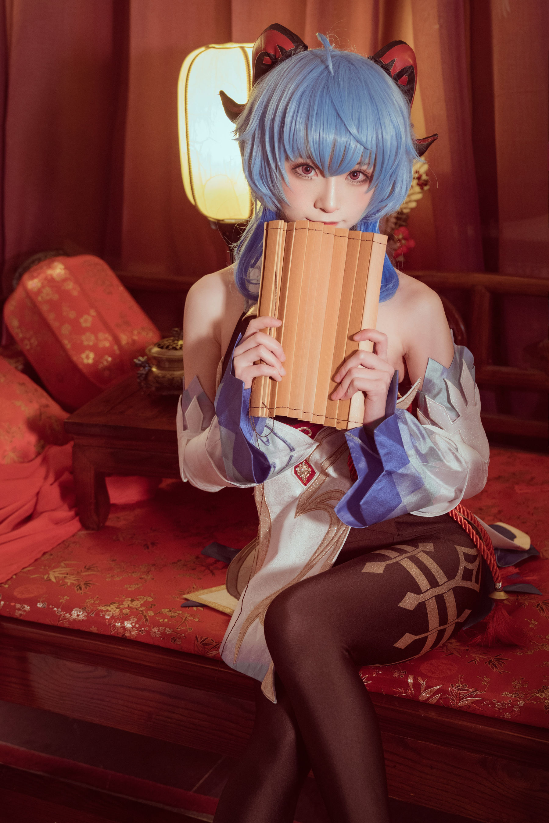 动漫博主Kitaro_绮太郎 – 甘雨 [23P] - 秀人网免费无水印在线套图写真