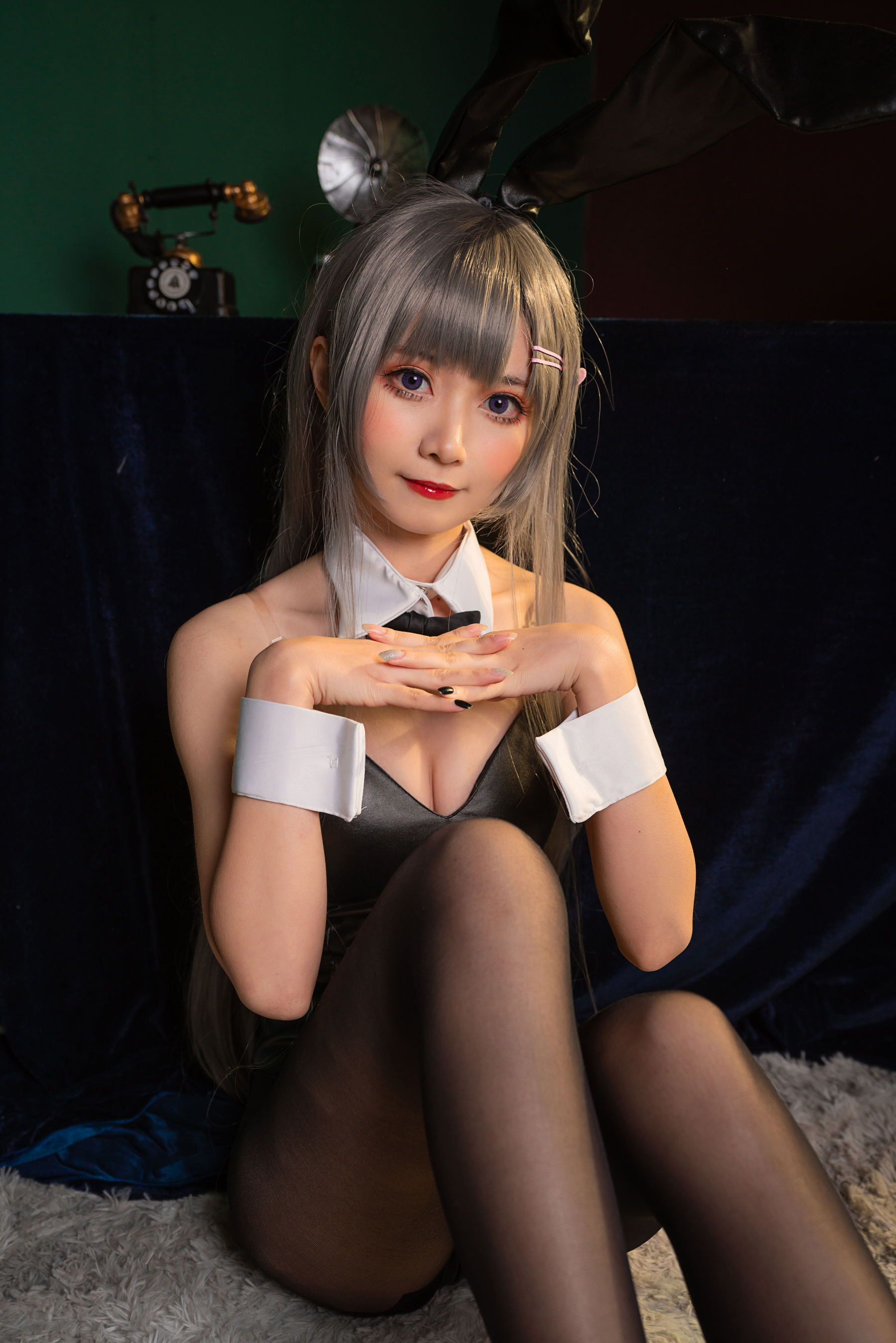 阳炎型小菠萝 – 樱岛麻衣 [20P] - 秀人网免费无水印在线套图写真