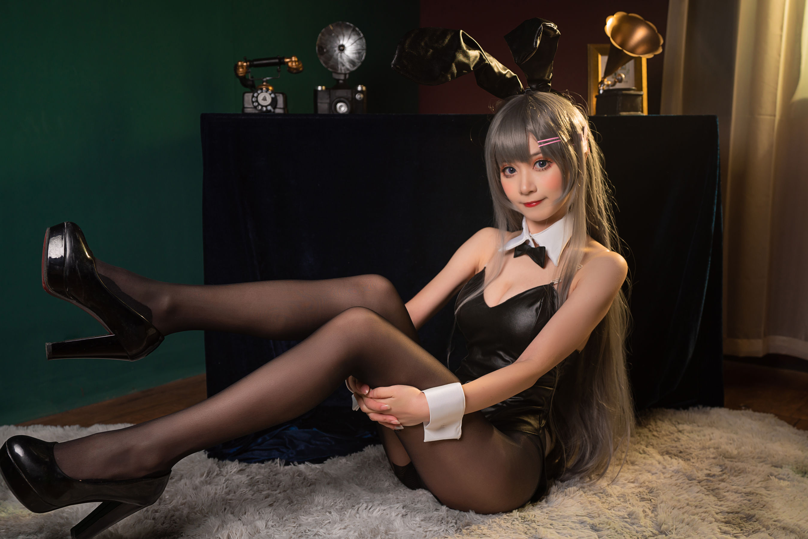 阳炎型小菠萝 – 樱岛麻衣 [20P] - 秀人网免费无水印在线套图写真