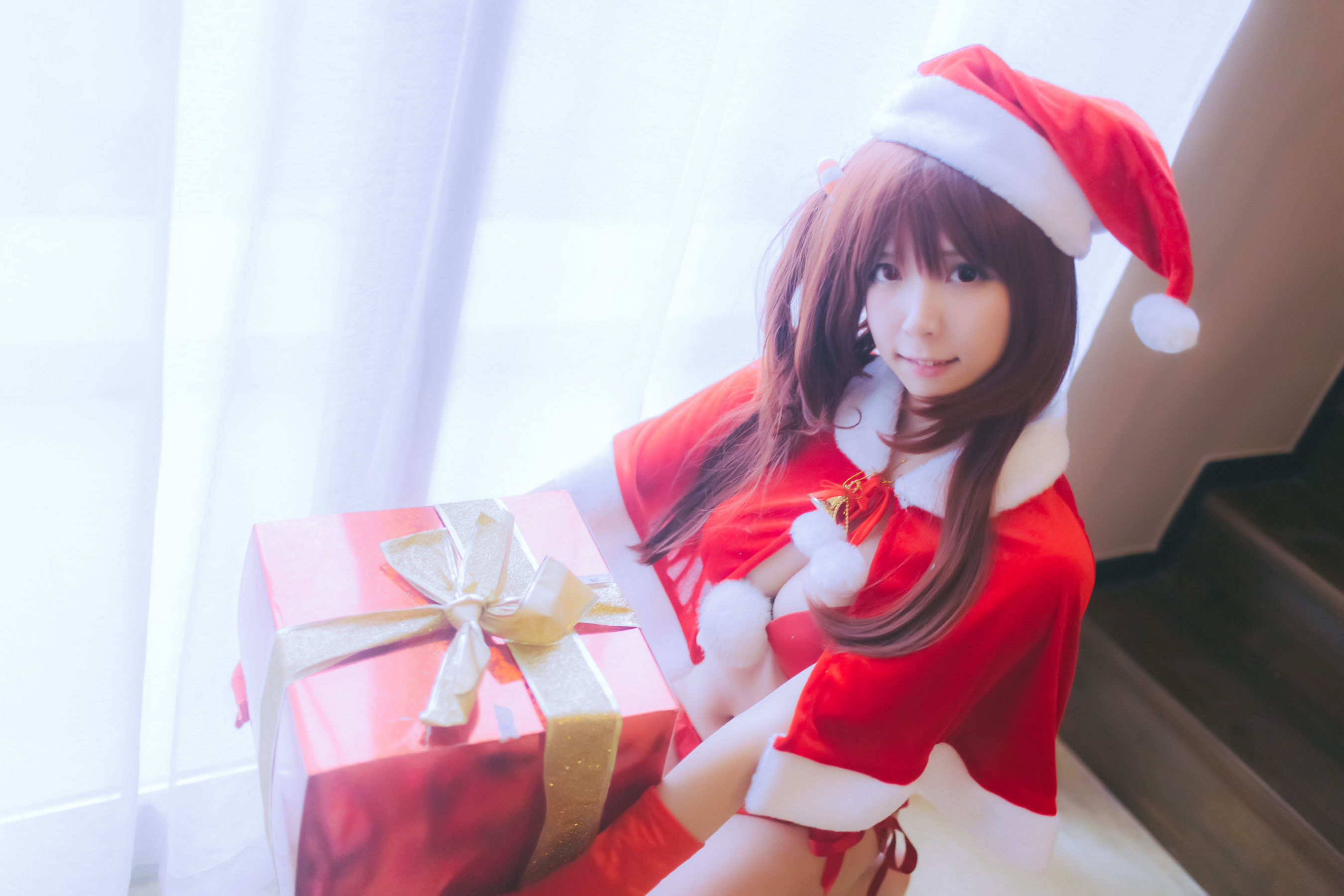 COS福利闪月半 Merry Christmas [6P] - 秀人网免费无水印在线套图写真