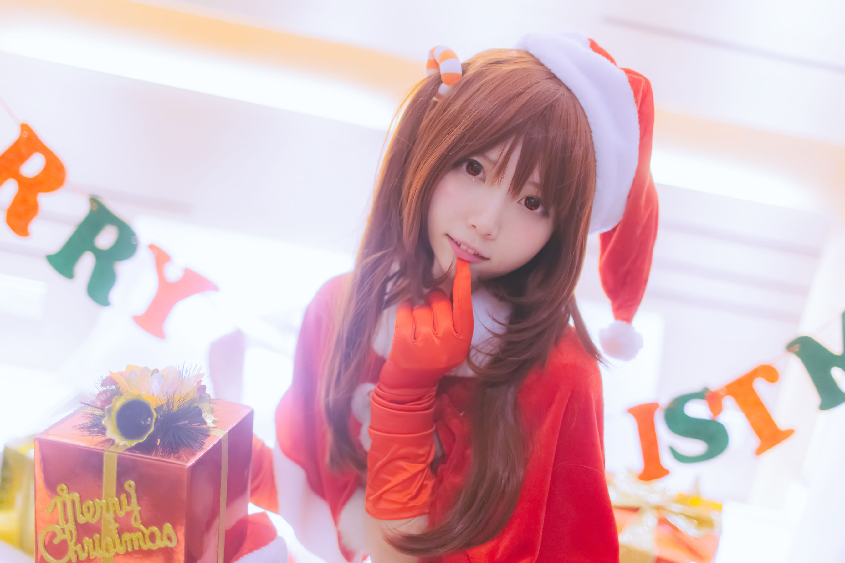 COS福利闪月半 Merry Christmas [6P] - 秀人网免费无水印在线套图写真