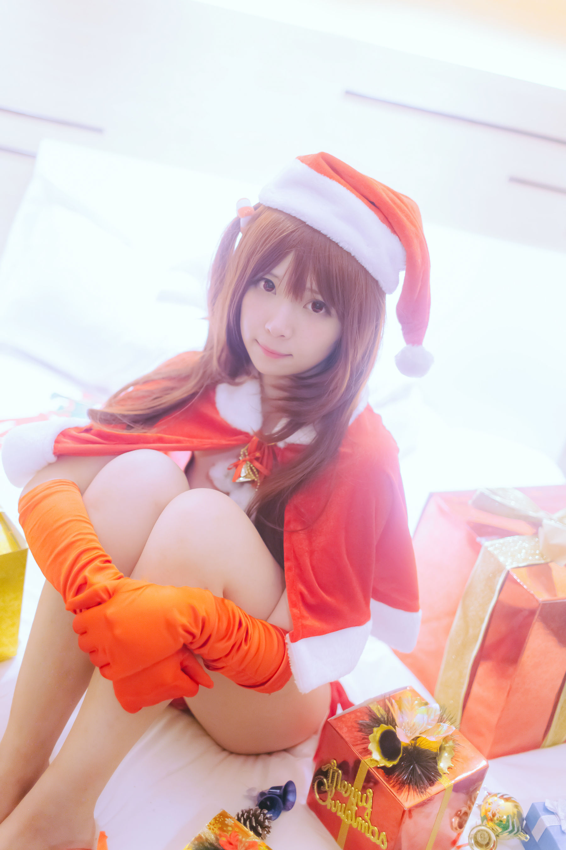 COS福利闪月半 Merry Christmas [6P] - 秀人网免费无水印在线套图写真