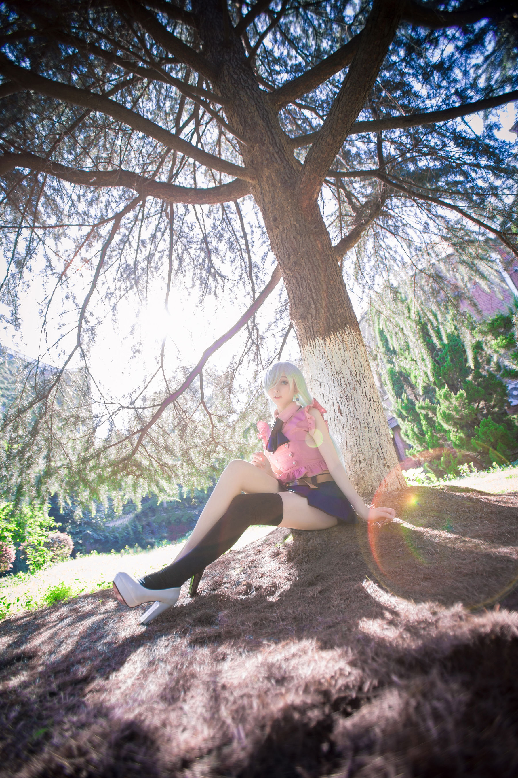 动漫博主浅野菌子 – 七原罪 伊丽莎白・里昂妮丝 [17P] - 秀人网免费无水印在线套图写真