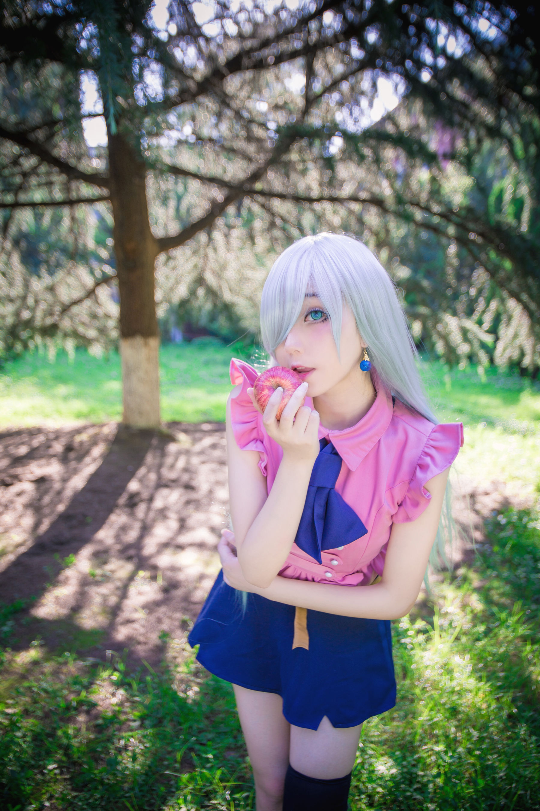 动漫博主浅野菌子 – 七原罪 伊丽莎白・里昂妮丝 [17P] - 秀人网免费无水印在线套图写真