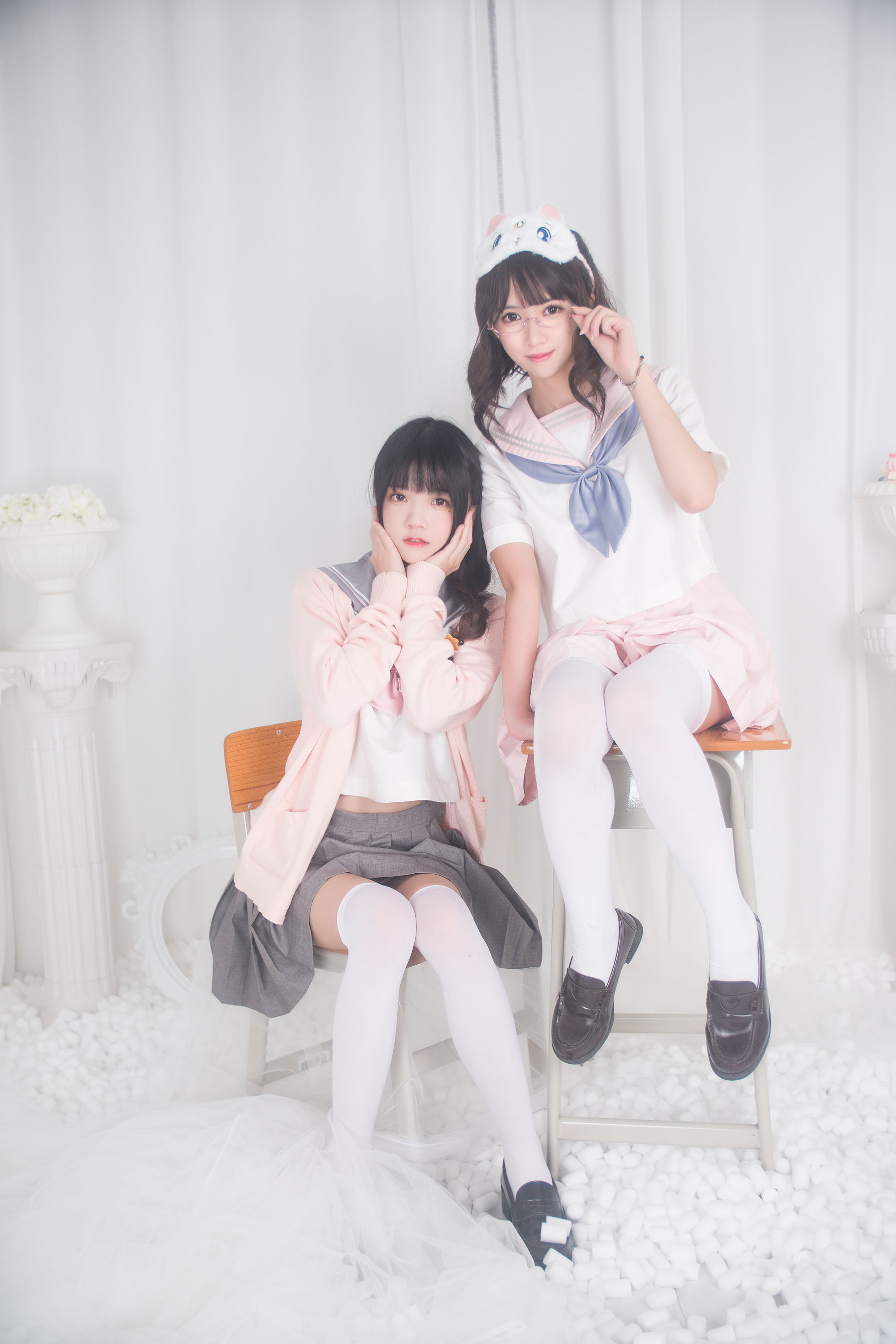 桜桃喵&#038;鳗鱼霏子《百合》》 [20P] - 秀人网免费无水印在线套图写真