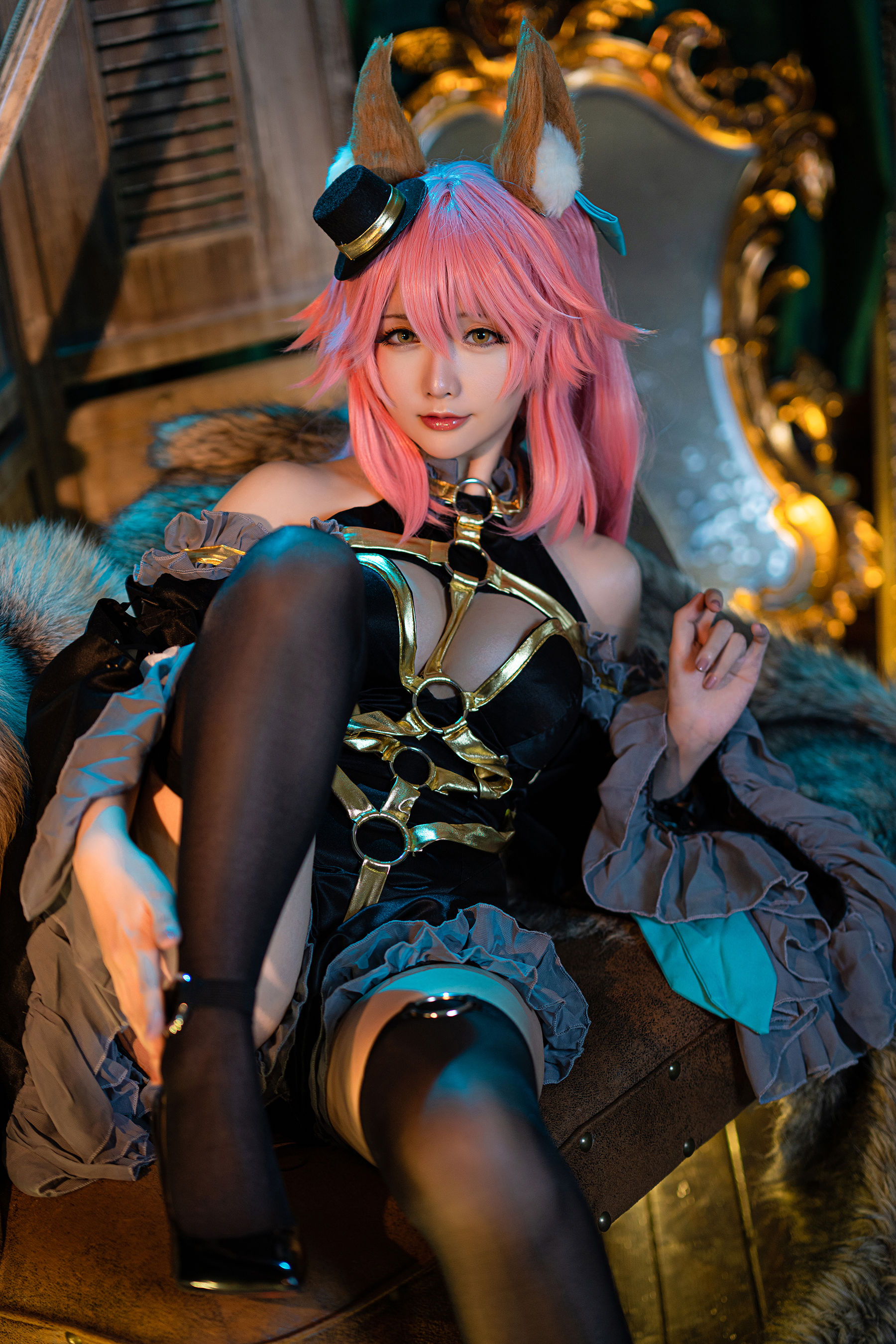 Coser小姐姐星之迟迟 – 玉藻前魔术师 [21P] - 秀人网免费无水印在线套图写真