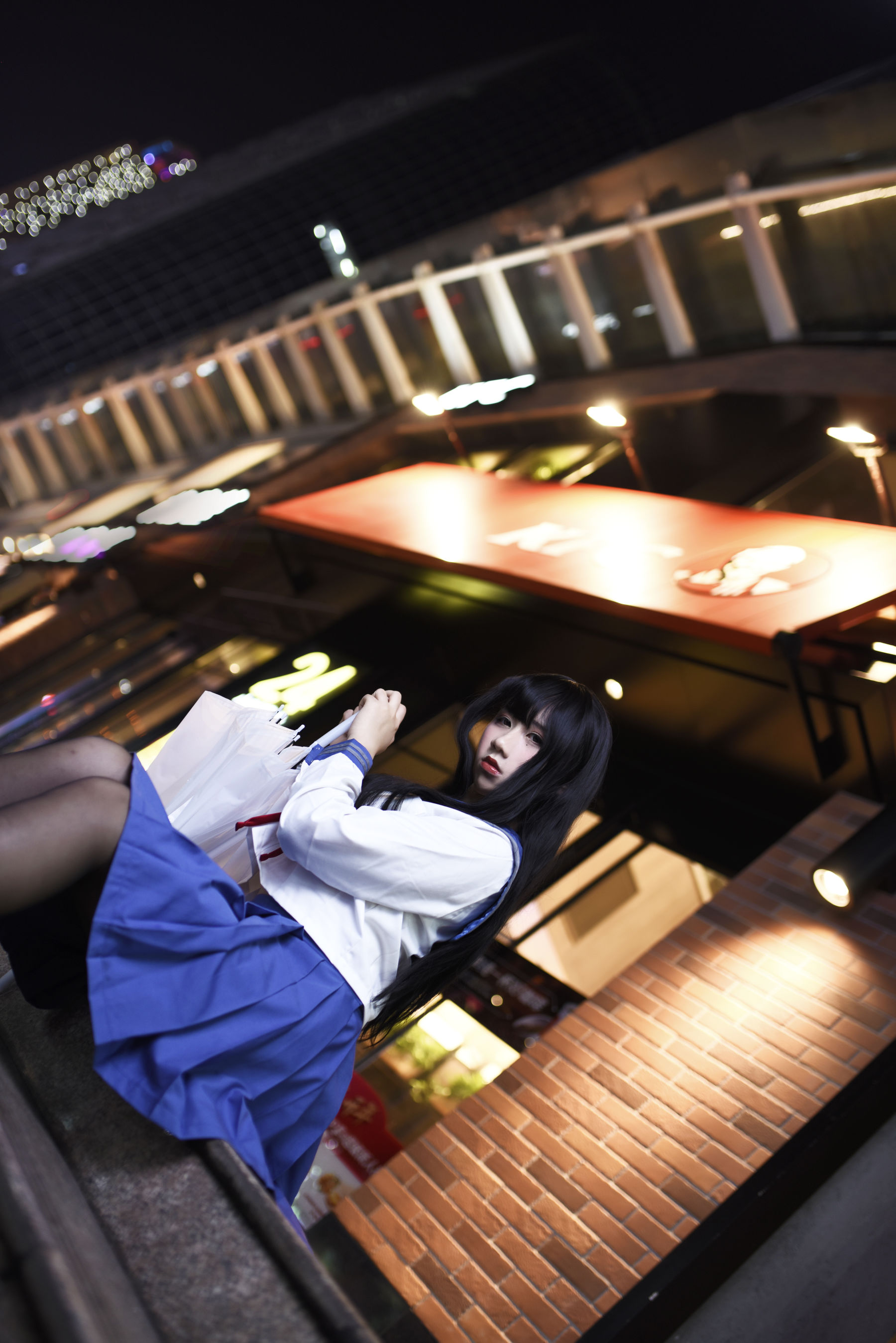 动漫博主九曲Jean JK制服 [21P] - 秀人网免费无水印在线套图写真