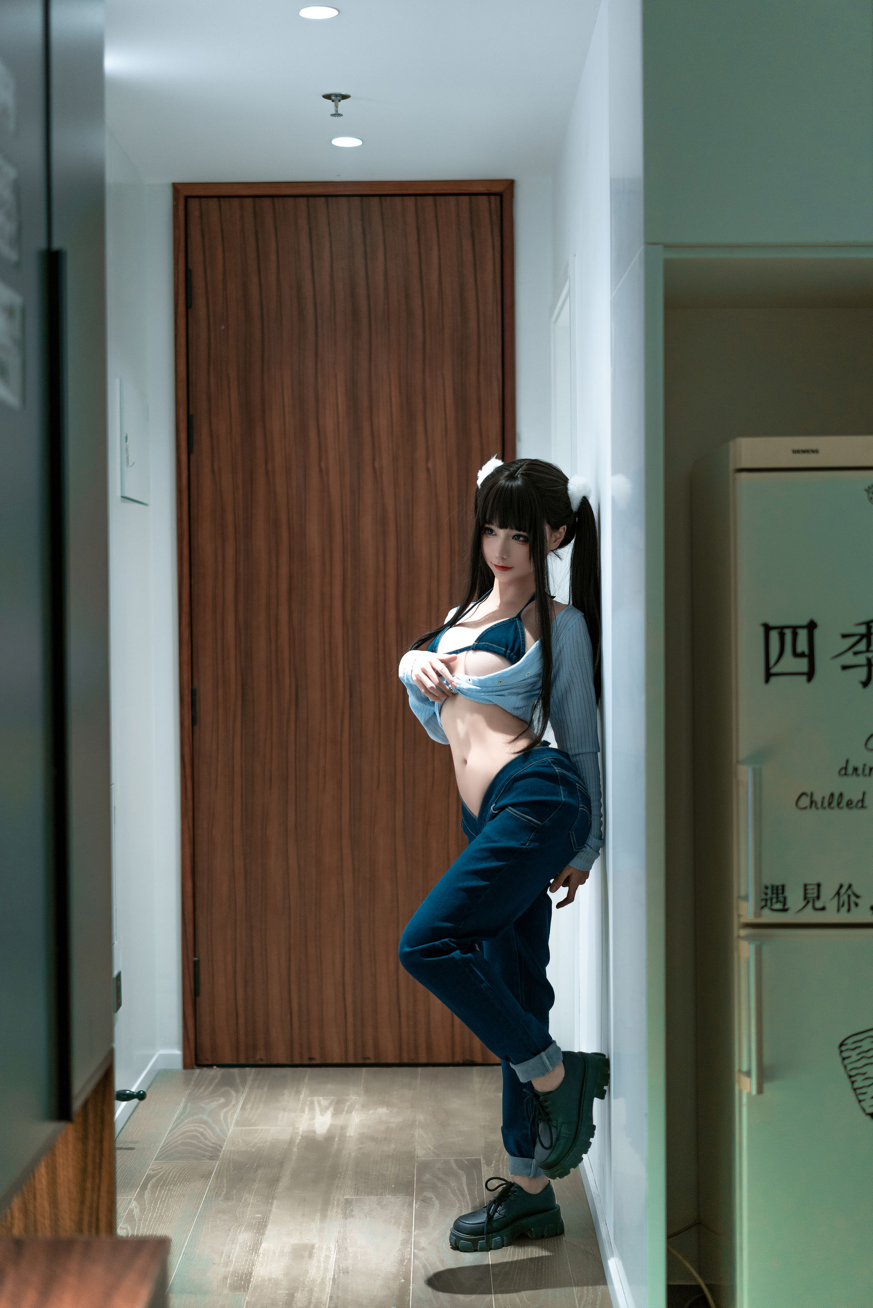 动漫博主蠢沫沫 – 吉他妹妹2.0 [122P] - 秀人网免费无水印在线套图写真