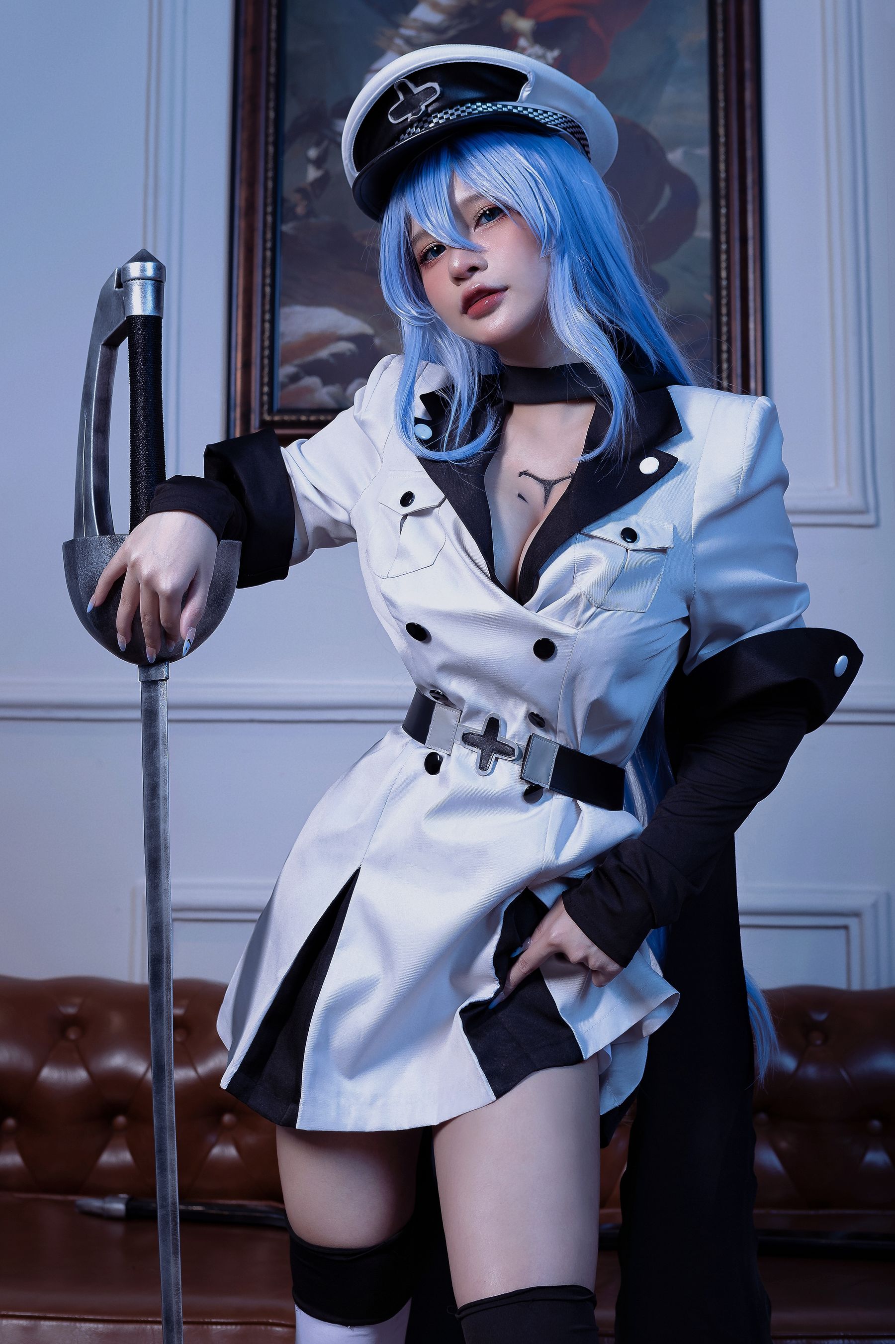 Azami福利 – Esdeath [53P] - 秀人网免费无水印在线套图写真