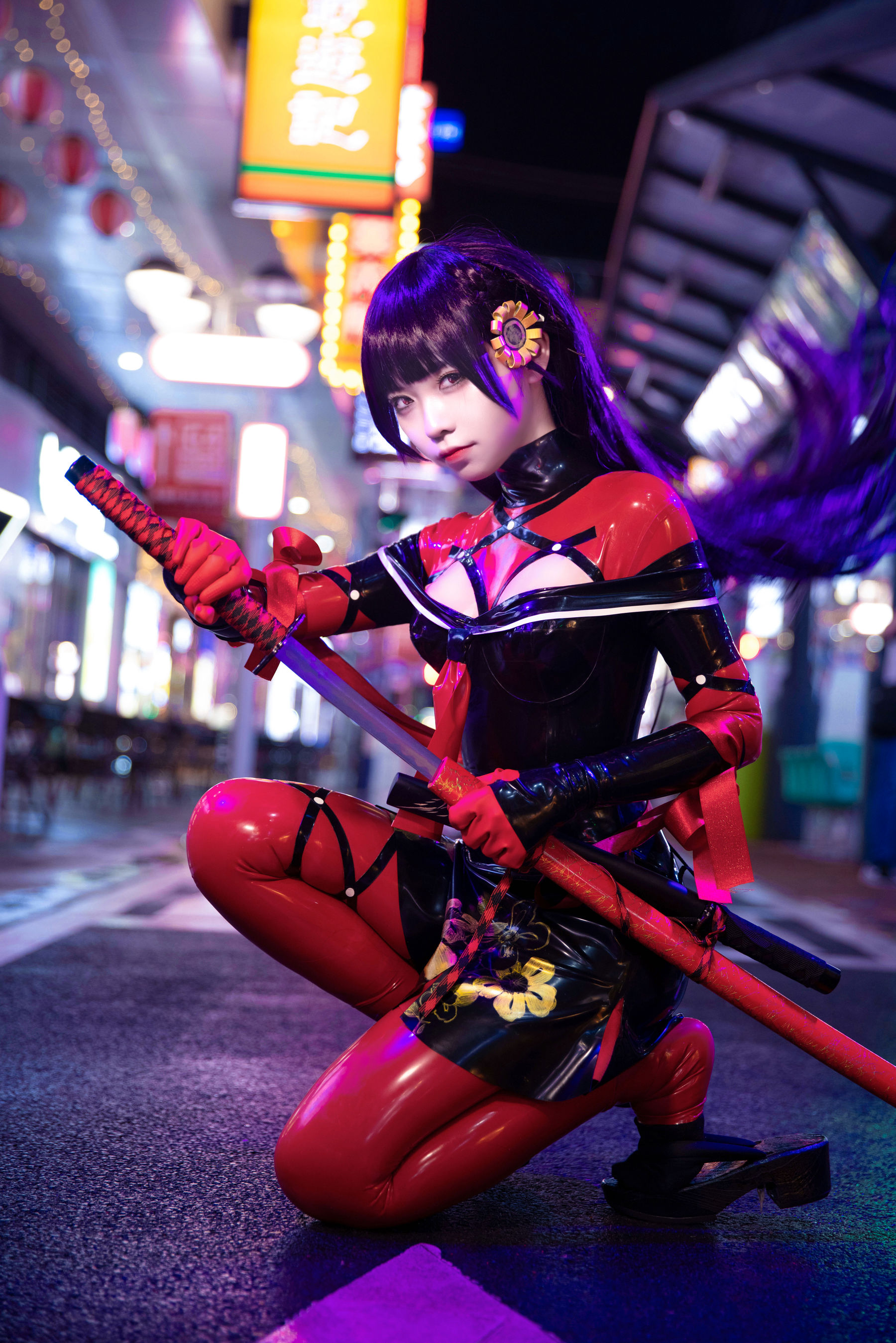 动漫博主G44不会受伤 – 菊千代 [20P] - 秀人网免费无水印在线套图写真