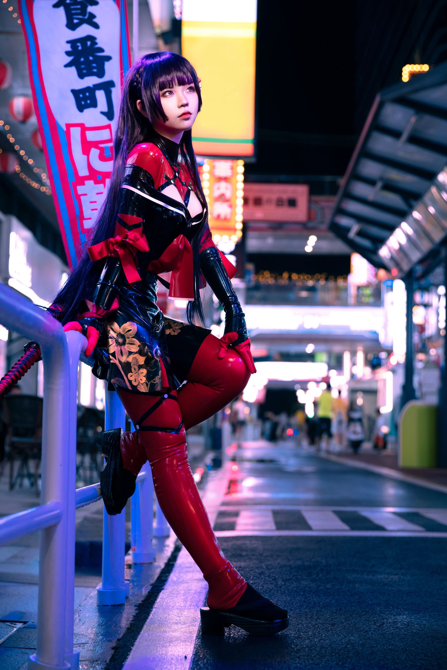 动漫博主G44不会受伤 – 菊千代 [20P] - 秀人网免费无水印在线套图写真