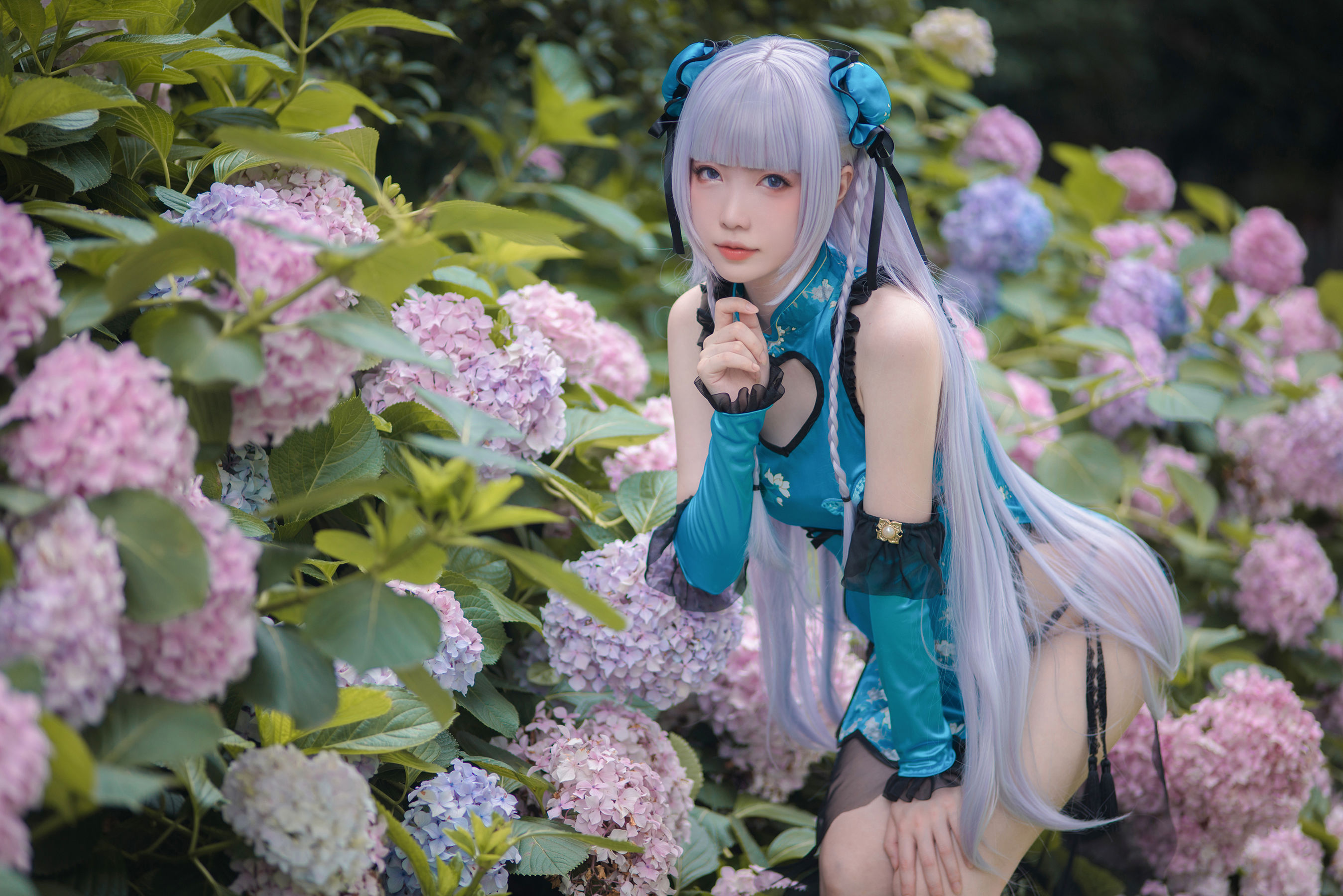 大胸萌妹妖少you1 – 黛玉 [12P] - 秀人网免费无水印在线套图写真