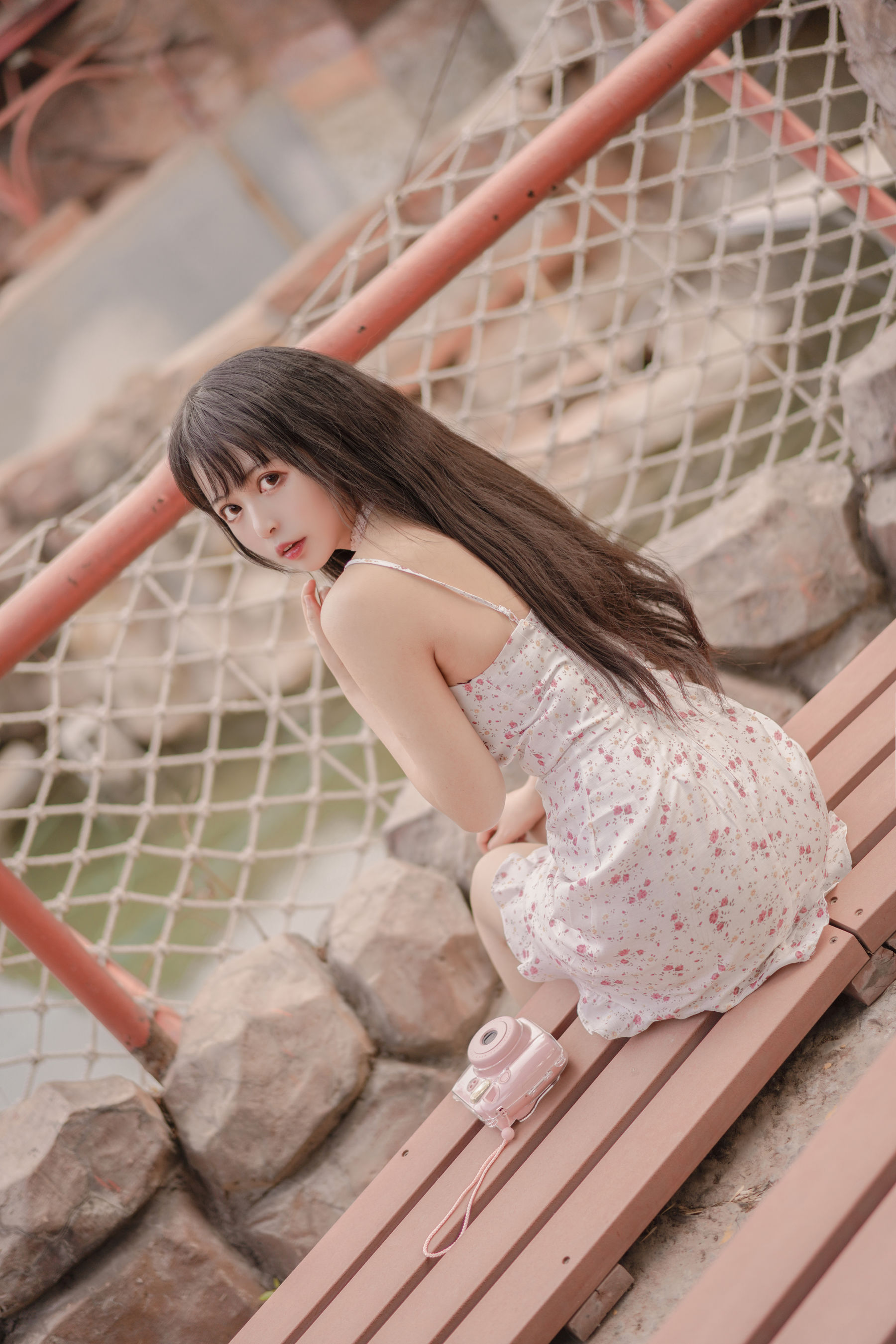 [Cosplay写真] 大眼萌妹黑猫猫OvO – 风 [26P] - 秀人网免费无水印在线套图写真