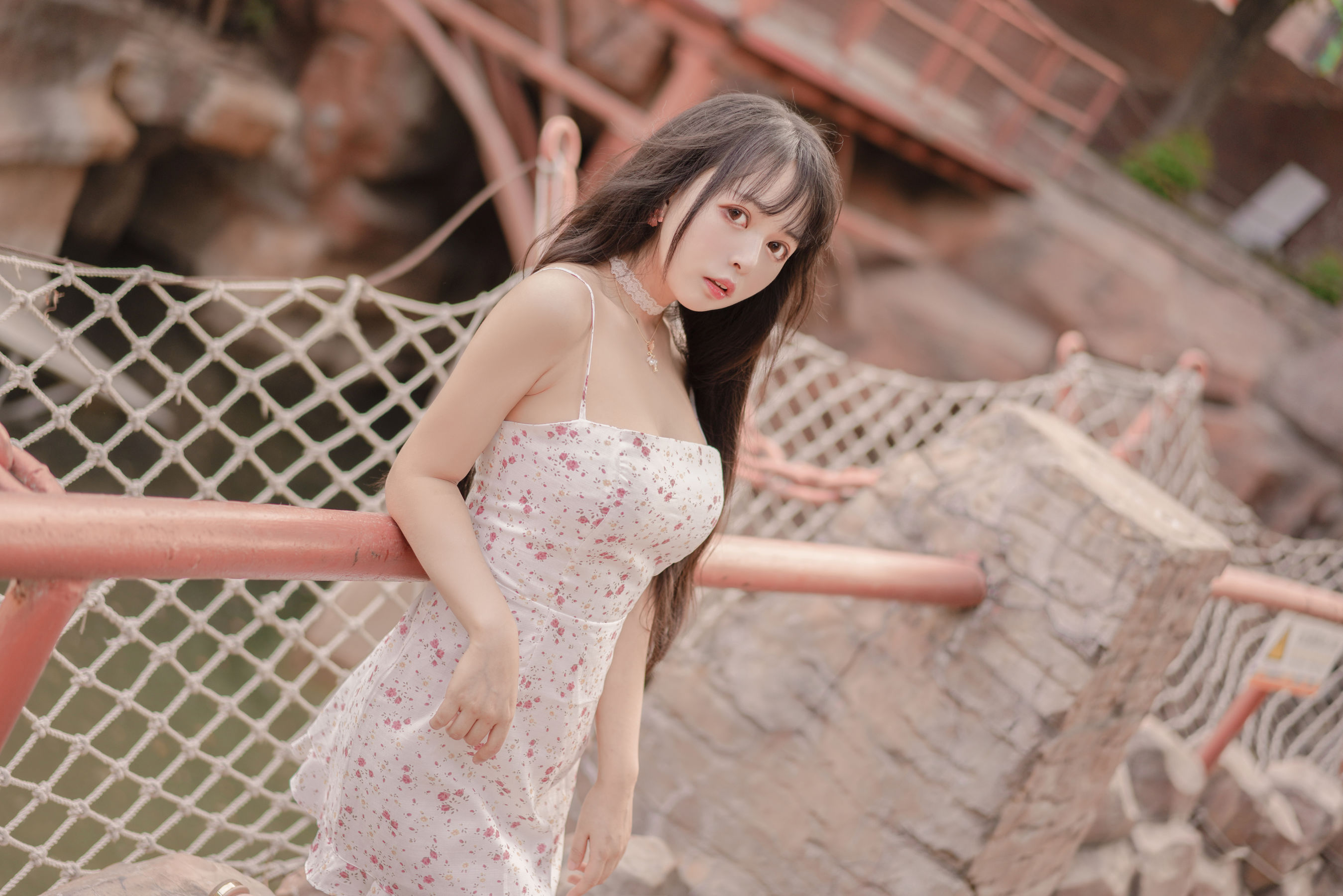 [Cosplay写真] 大眼萌妹黑猫猫OvO – 风 [26P] - 秀人网免费无水印在线套图写真