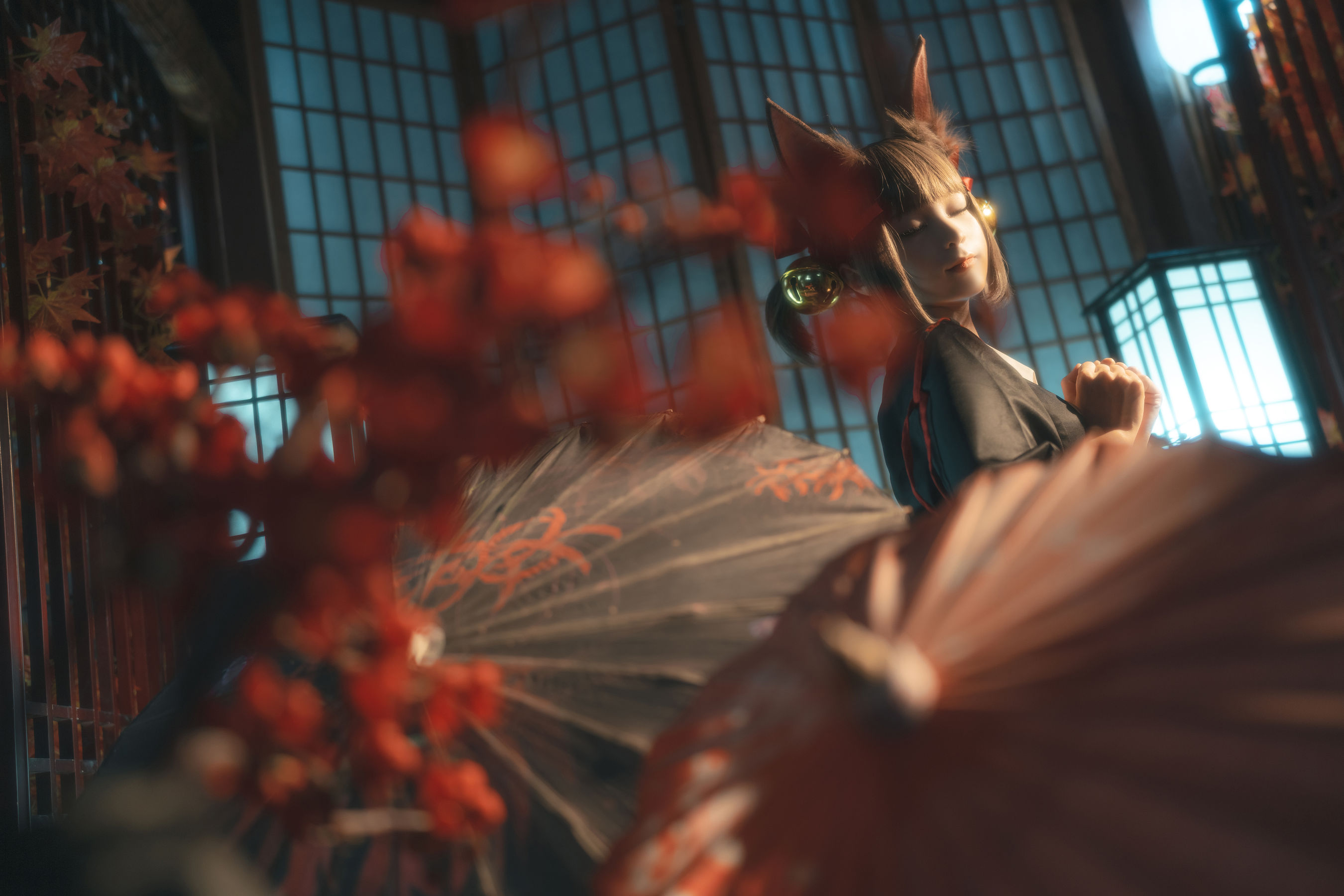 动漫博主蠢沫沫 – 小赤城 [52P] - 秀人网免费无水印在线套图写真