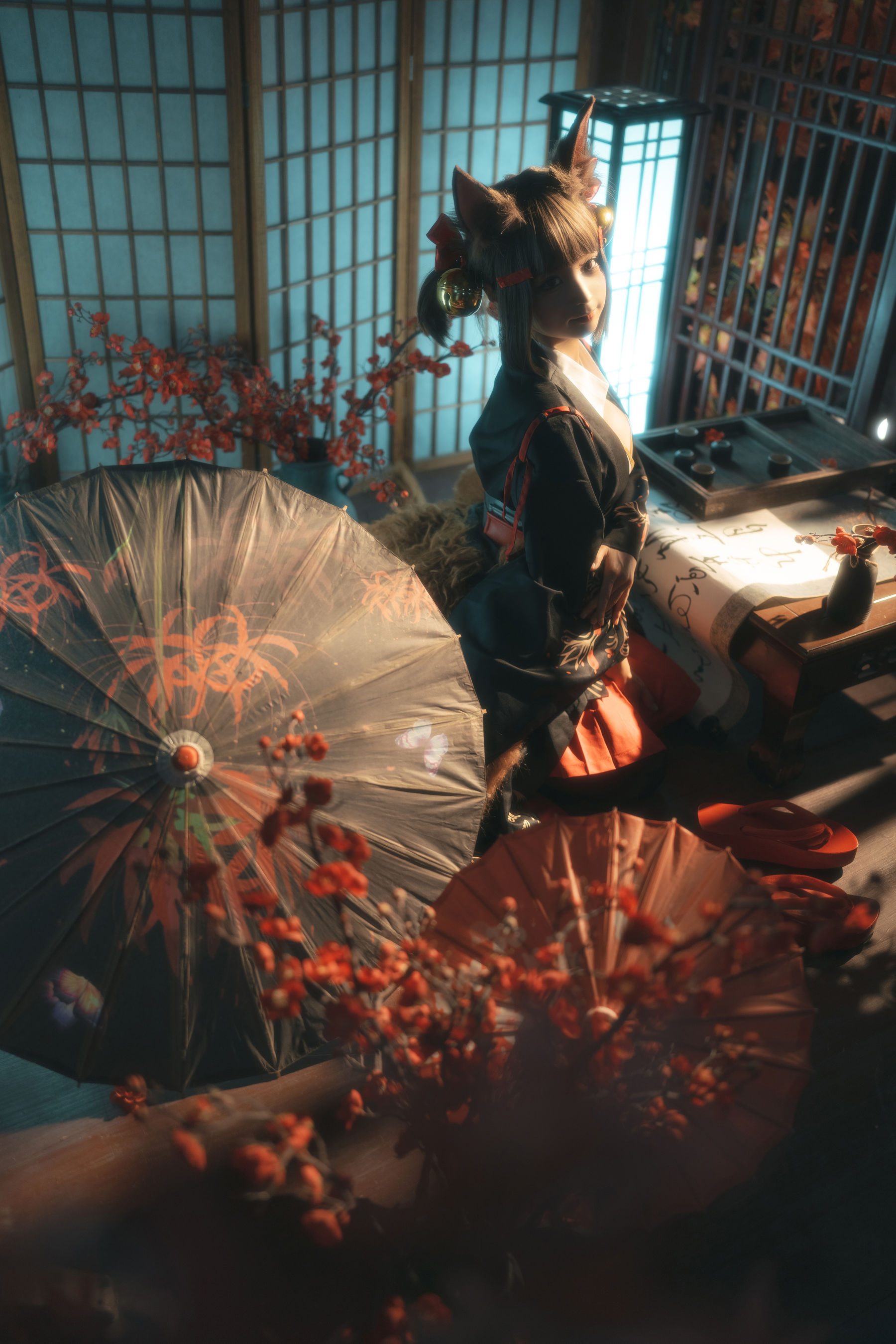 动漫博主蠢沫沫 – 小赤城 [52P] - 秀人网免费无水印在线套图写真