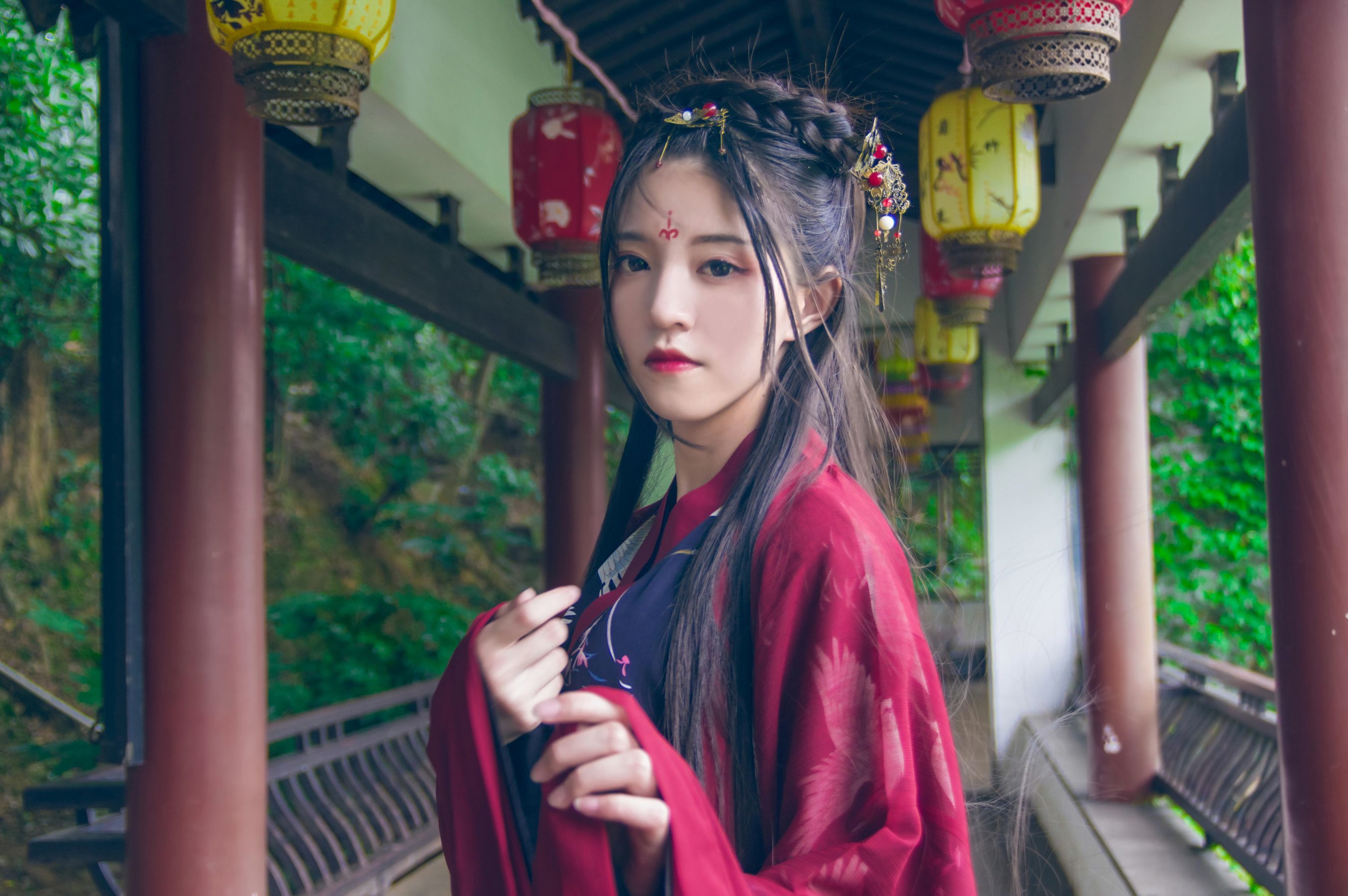 Coser__KETTOE – 汉服 [8P] - 秀人网免费无水印在线套图写真