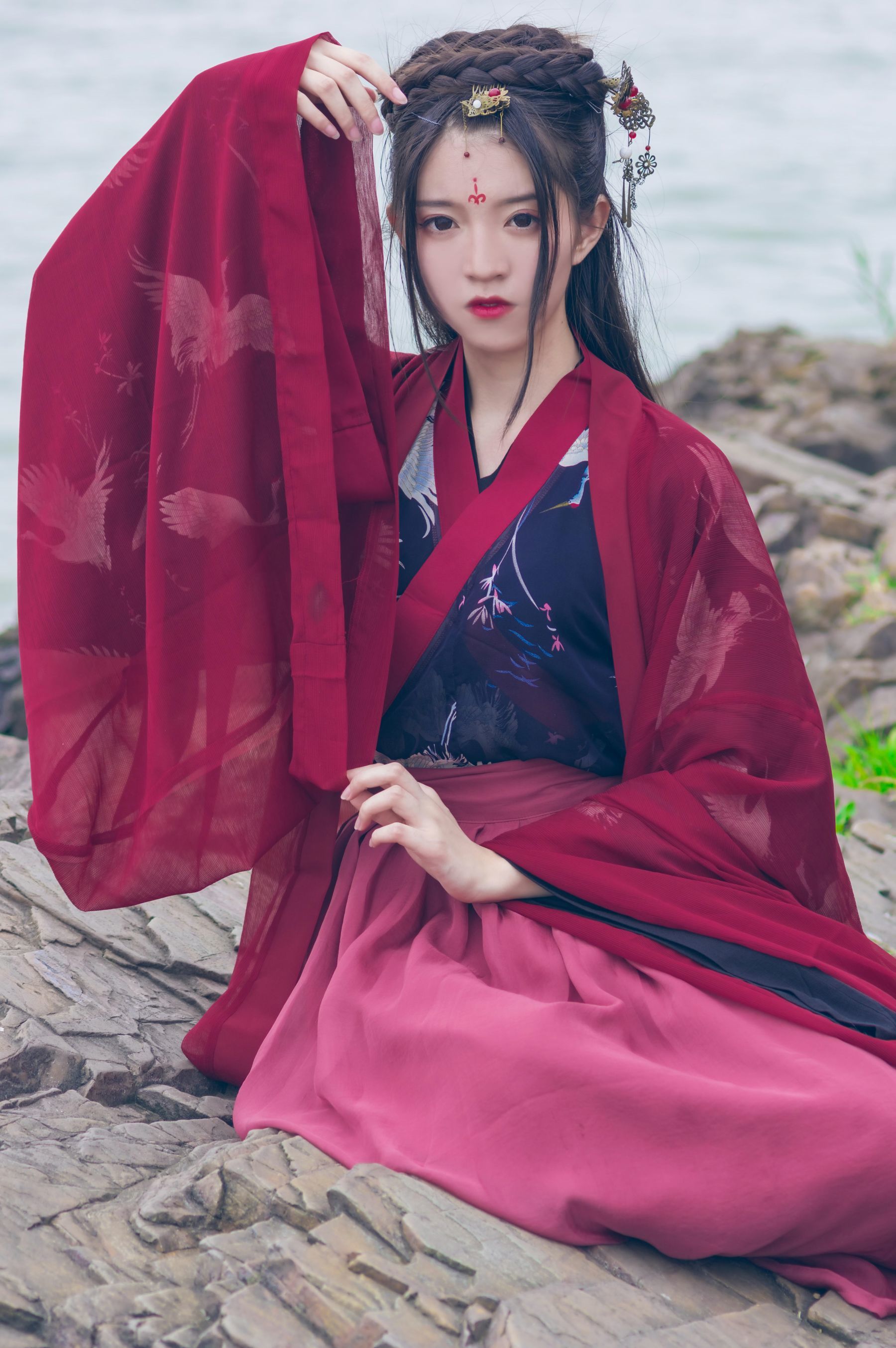 Coser__KETTOE – 汉服 [8P] - 秀人网免费无水印在线套图写真
