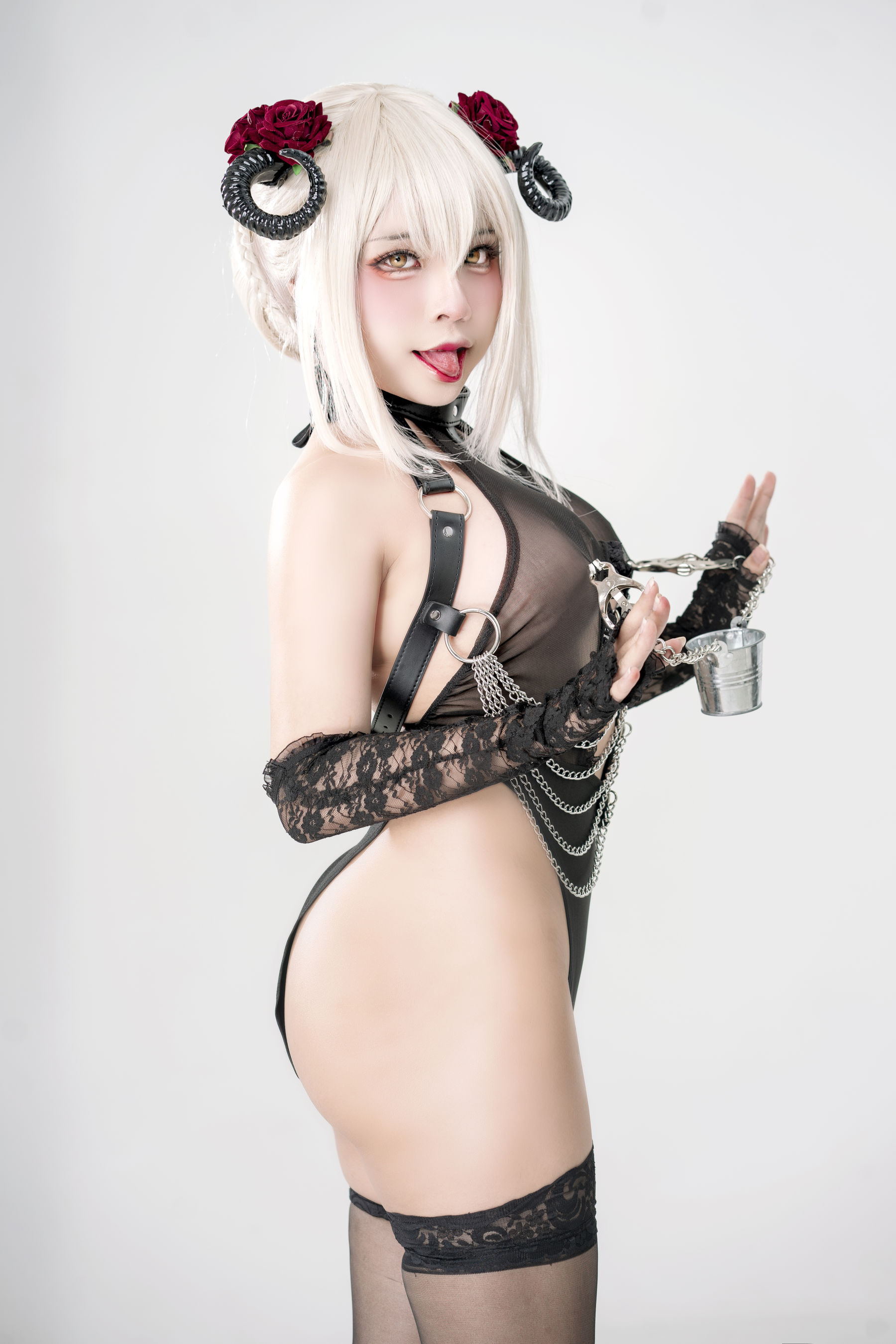 Sayo Momo – Saber Alter the devil [20P] - 秀人网免费无水印在线套图写真
