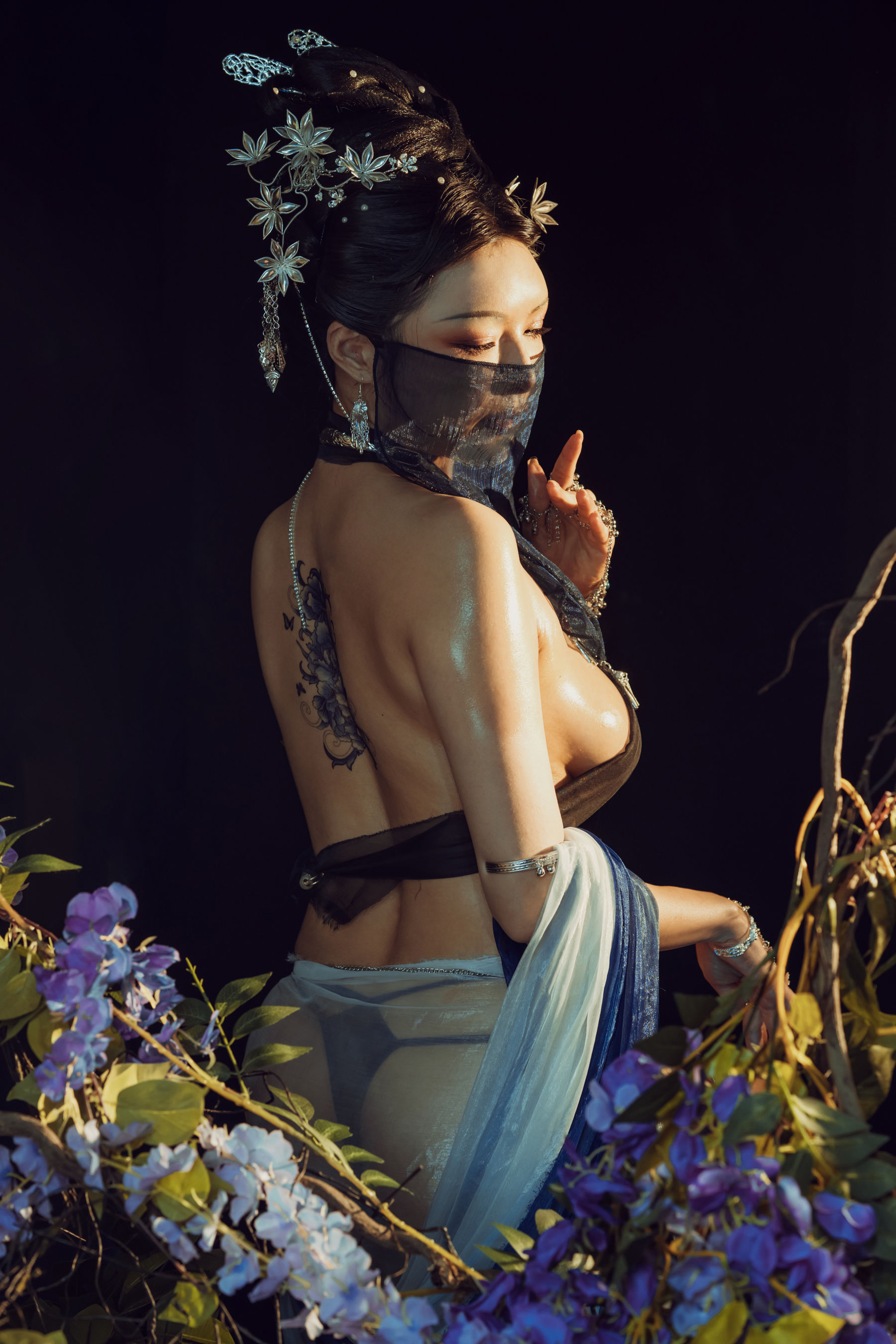 秋和柯基(夏小秋秋秋) – 紫 [40P] - 秀人网免费无水印在线套图写真