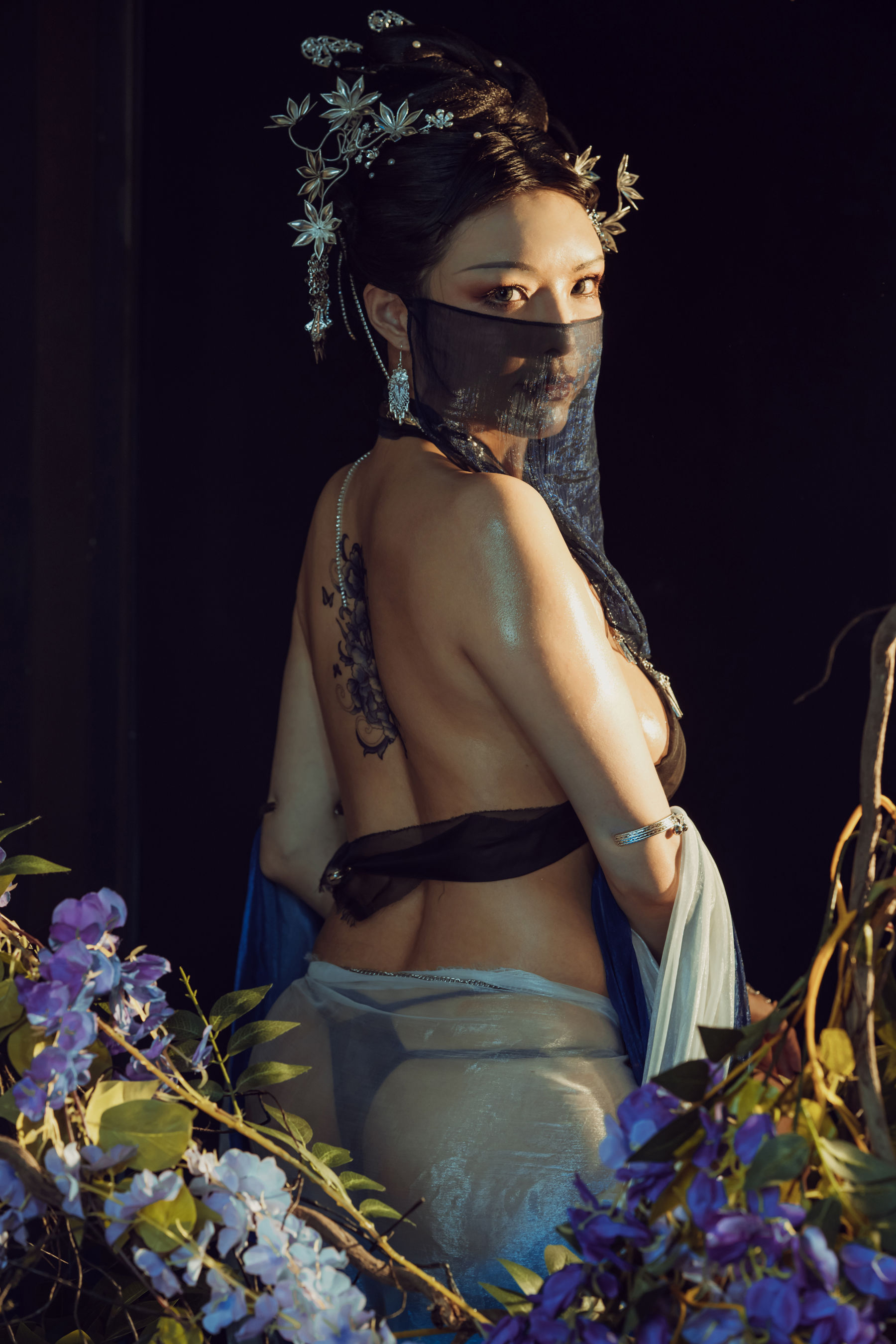 秋和柯基(夏小秋秋秋) – 紫 [40P] - 秀人网免费无水印在线套图写真