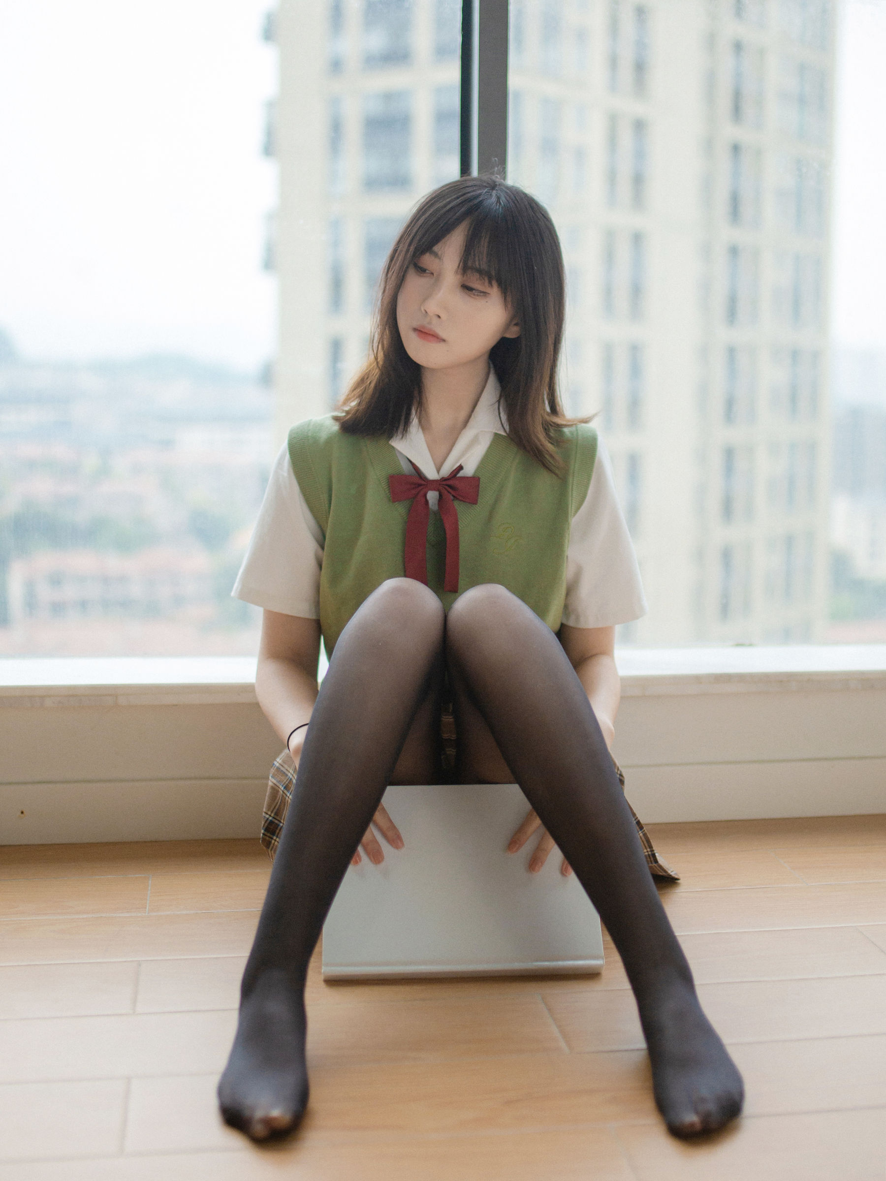 次元少女念雪ww – 等你下课 [38P] - 秀人网免费无水印在线套图写真