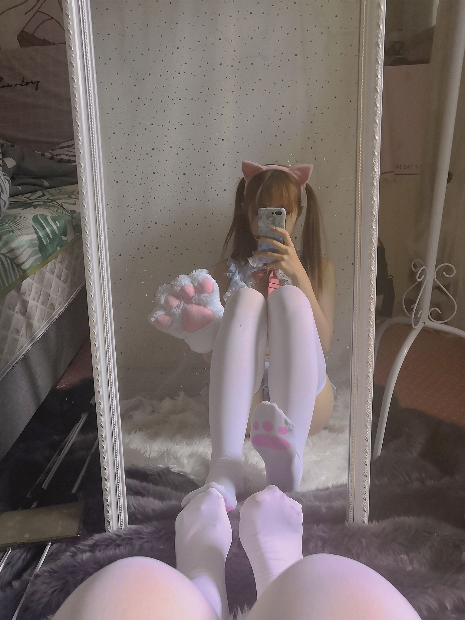 钛合金大粑粑 – 猫耳女仆 [8P] - 秀人网免费无水印在线套图写真