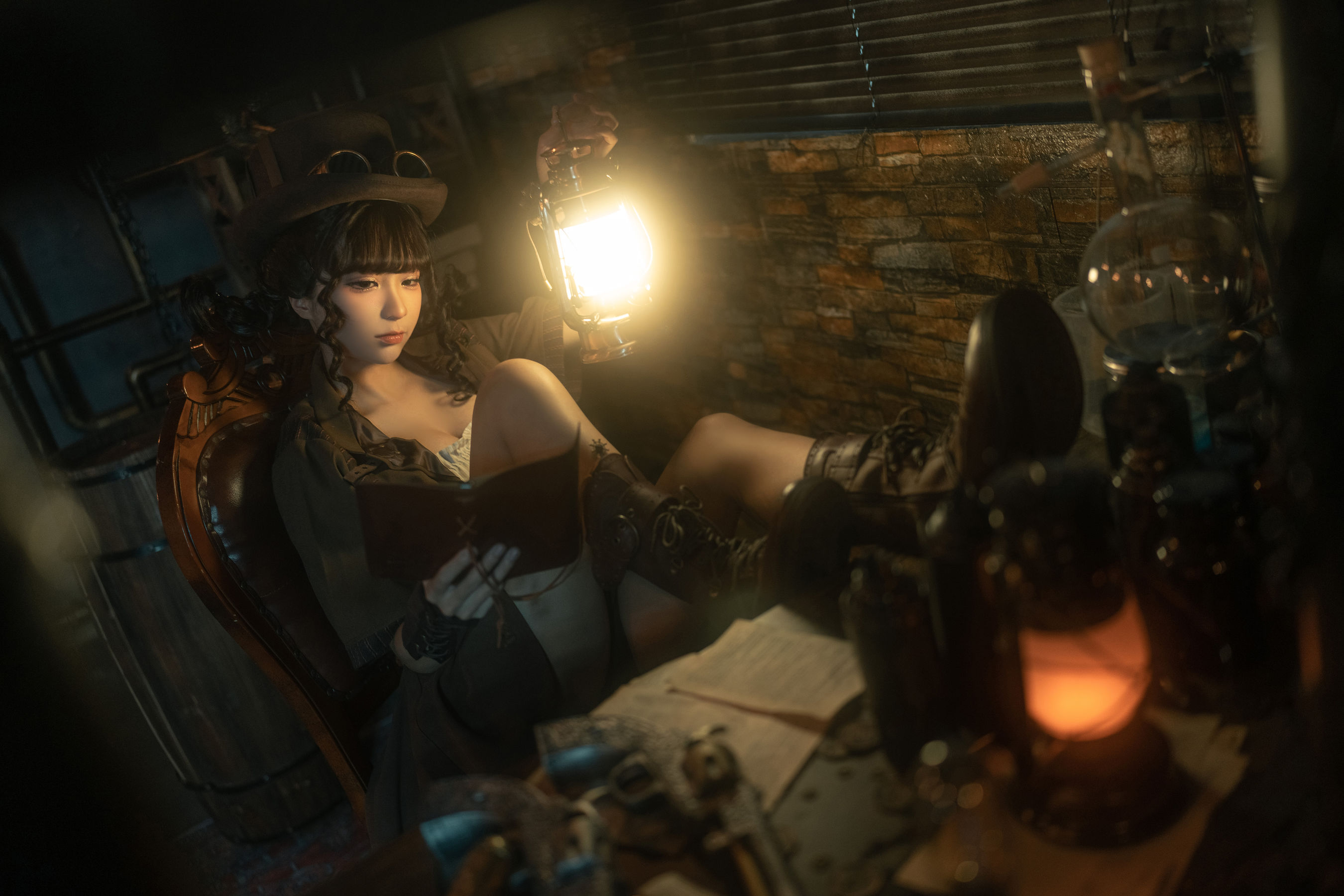 动漫博主蠢沫沫 – 蒸汽少女 [111P] - 秀人网免费无水印在线套图写真