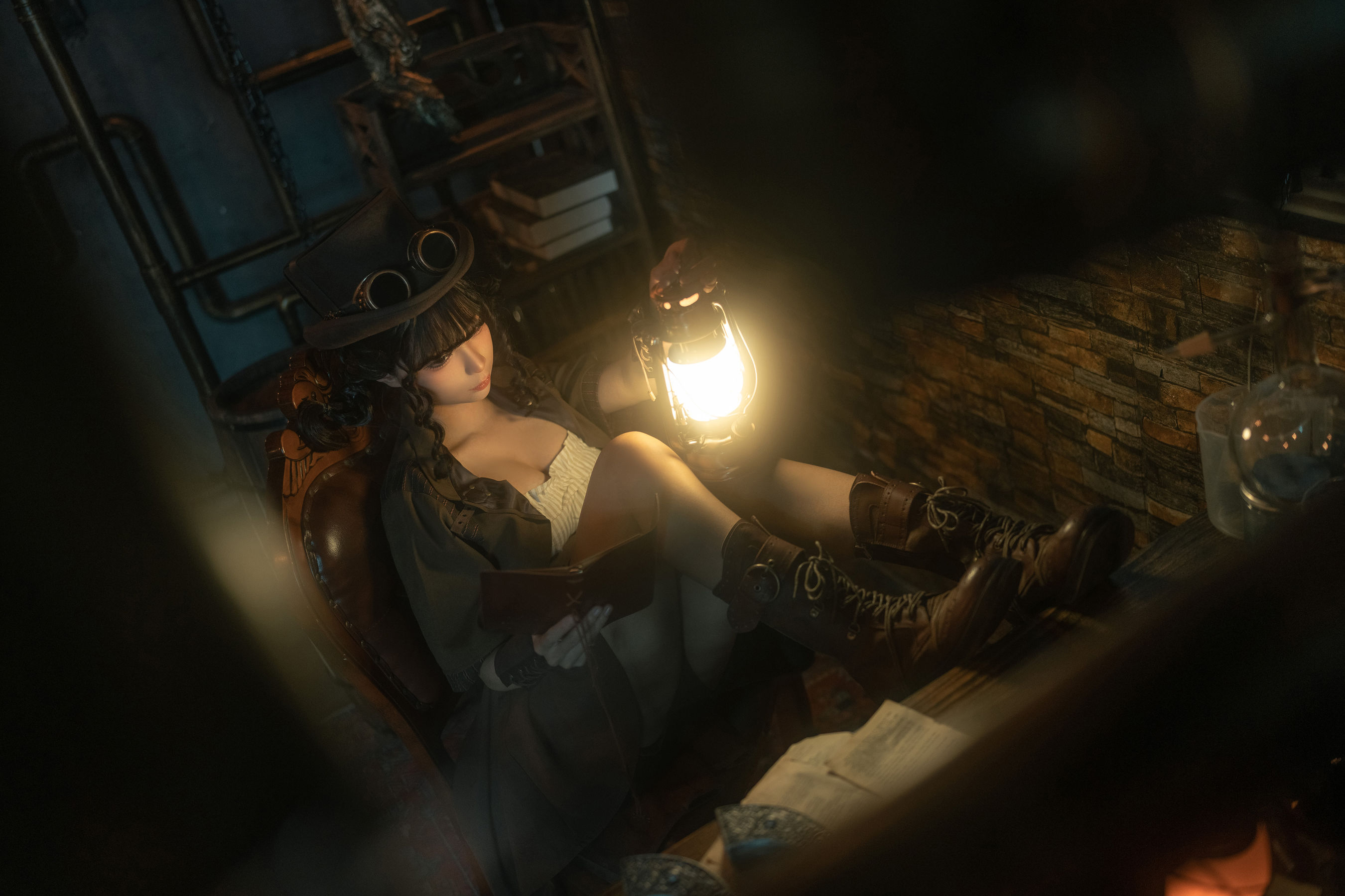 动漫博主蠢沫沫 – 蒸汽少女 [111P] - 秀人网免费无水印在线套图写真