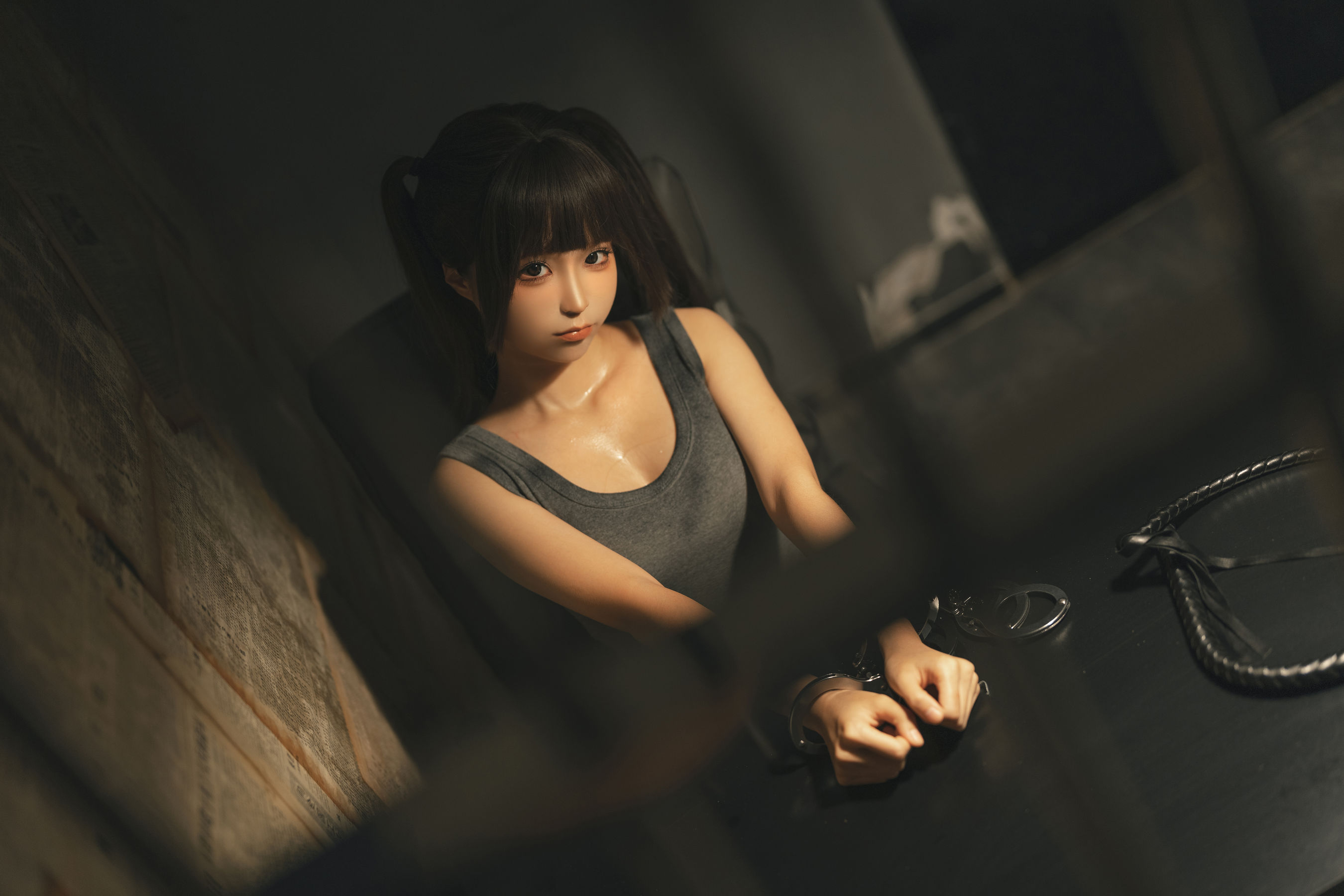 动漫博主蠢沫沫 – 审讯 [136P] - 秀人网免费无水印在线套图写真